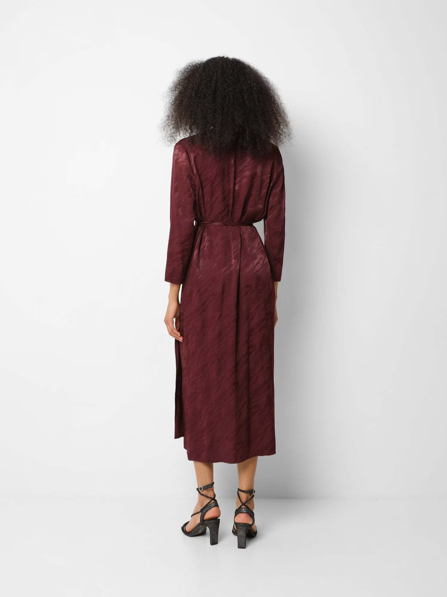 Scalpers Rochie 'Camou' roșu burgundy / roșu pastel - Pled.ro