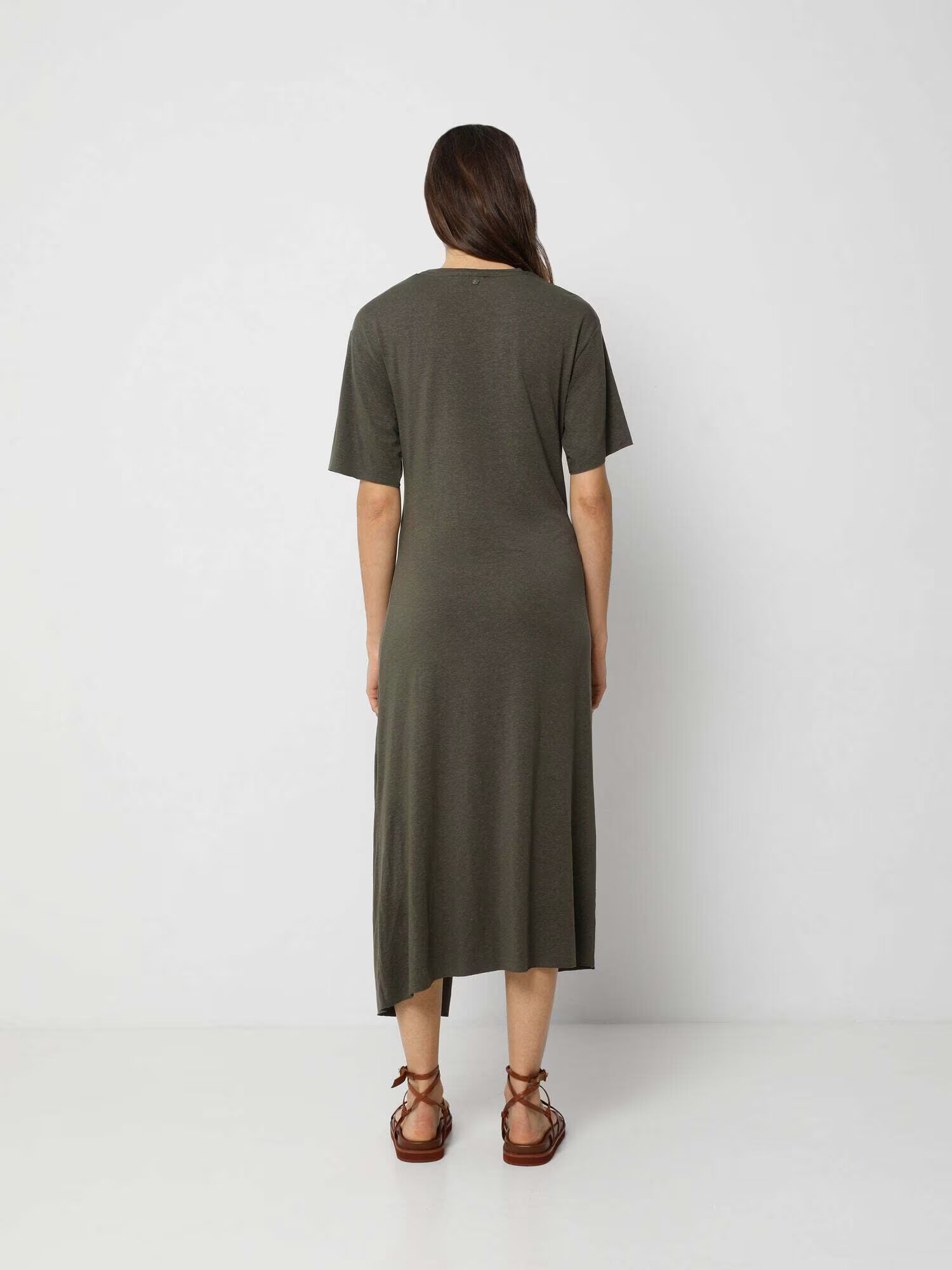 Scalpers Rochie verde / kaki - Pled.ro