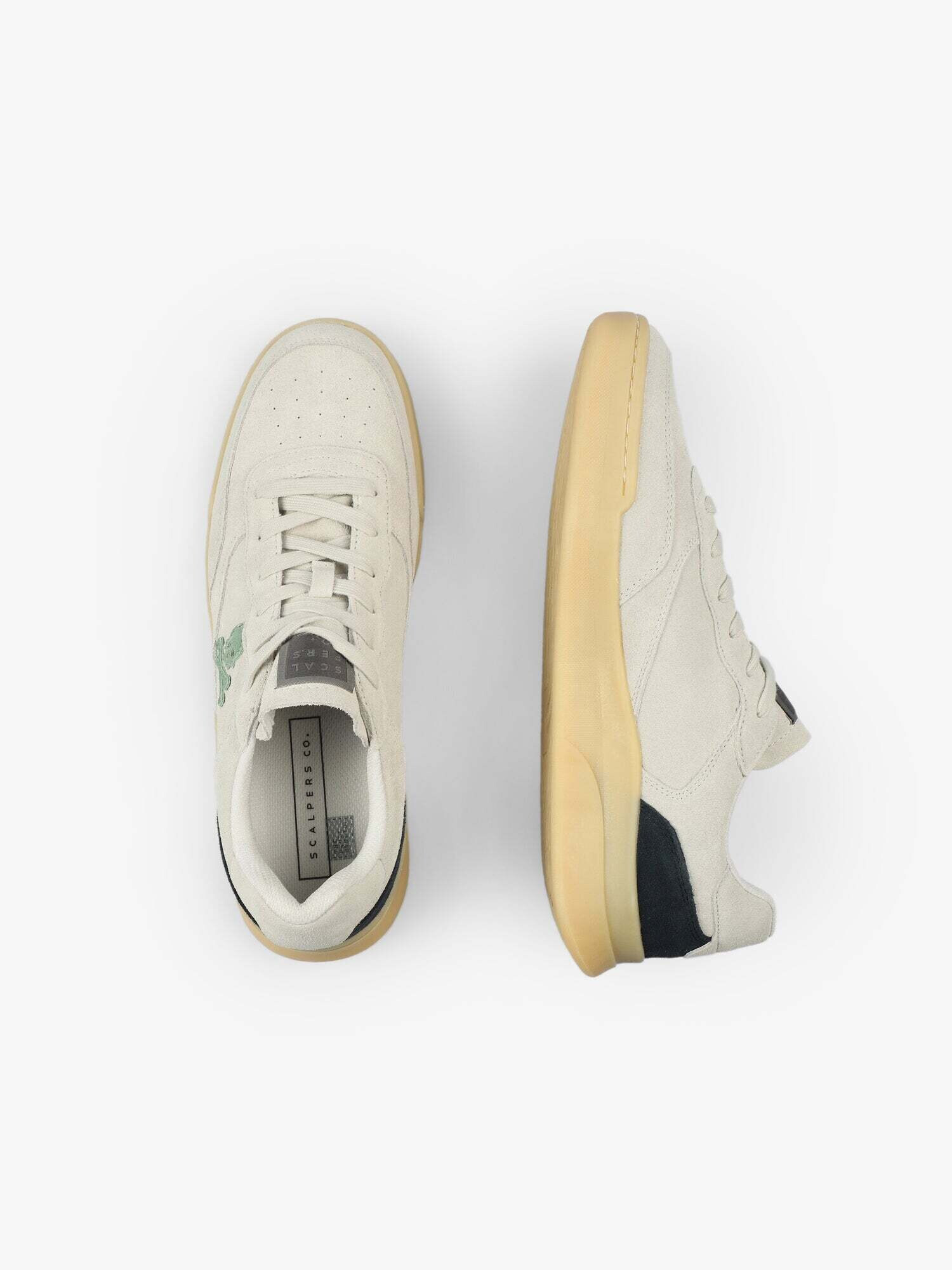 Scalpers Sneaker low 'Ford' verde pastel / verde deschis / negru - Pled.ro