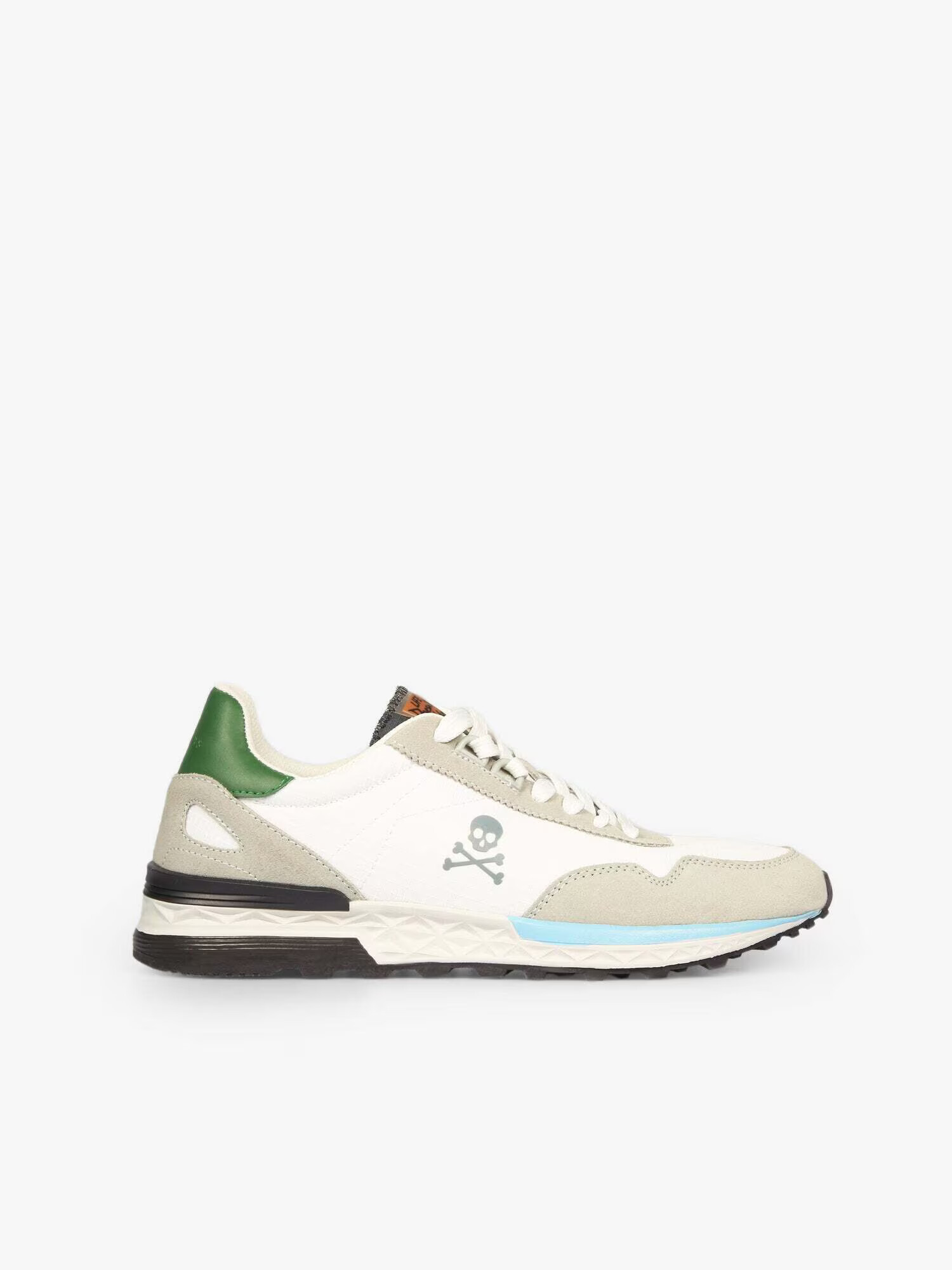 Scalpers Sneaker low 'Harry' grej / verde / alb - Pled.ro