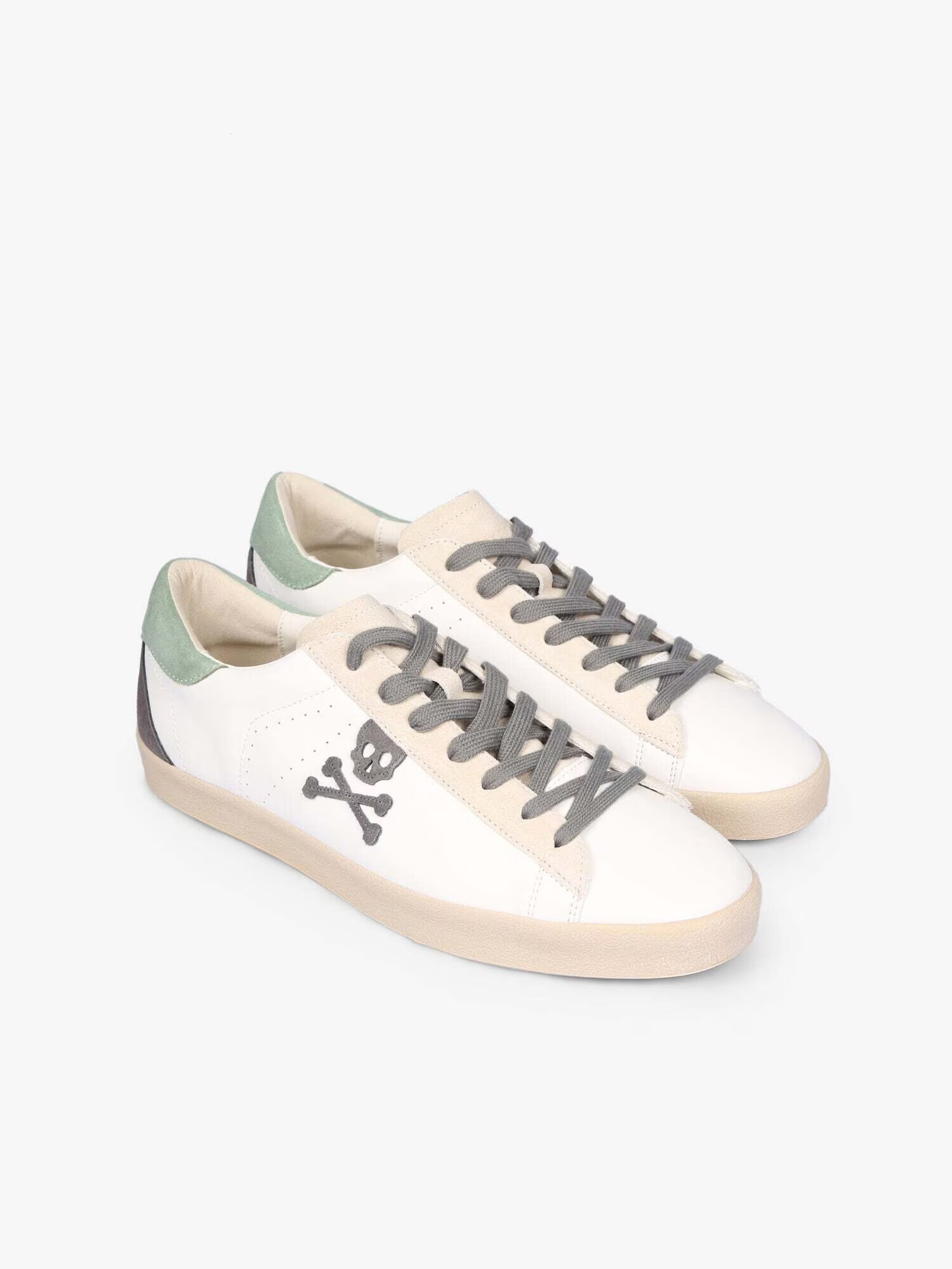 Scalpers Sneaker low 'Henry' bej / crem / gri / verde deschis - Pled.ro