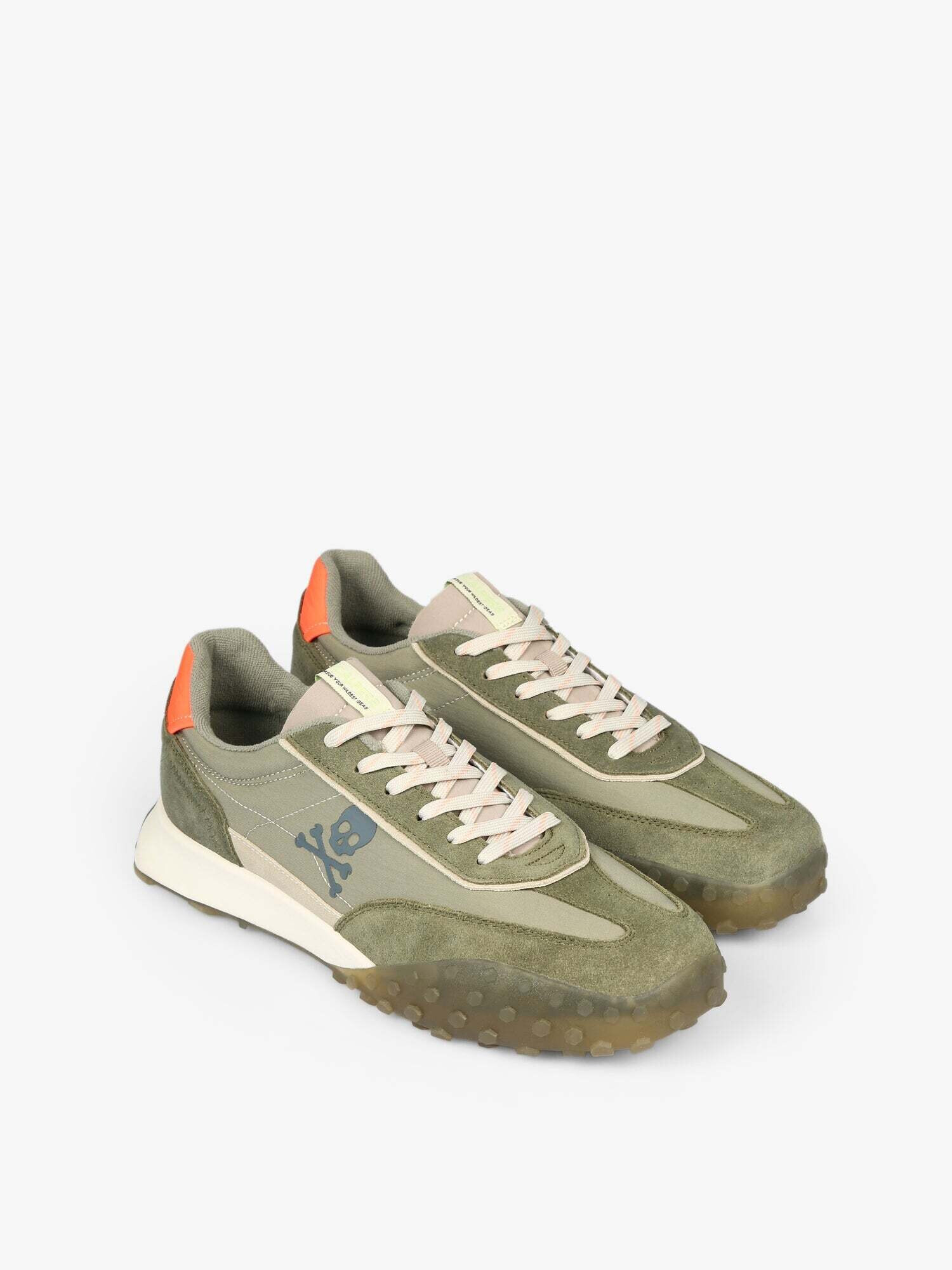 Scalpers Sneaker low verde / kaki - Pled.ro