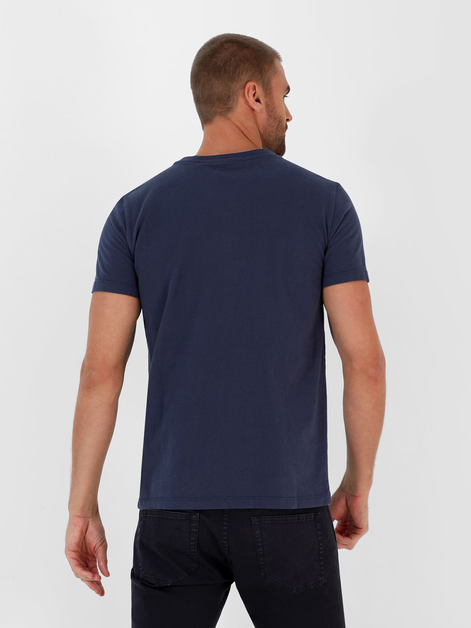 Scalpers Tricou bleumarin - Pled.ro