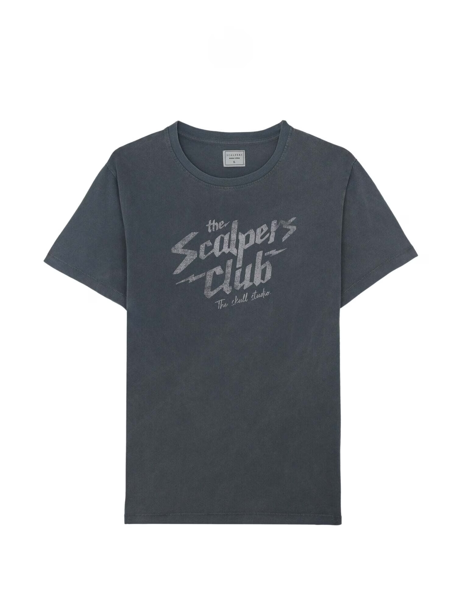 Scalpers Tricou 'Club Tee' gri / gri deschis - Pled.ro