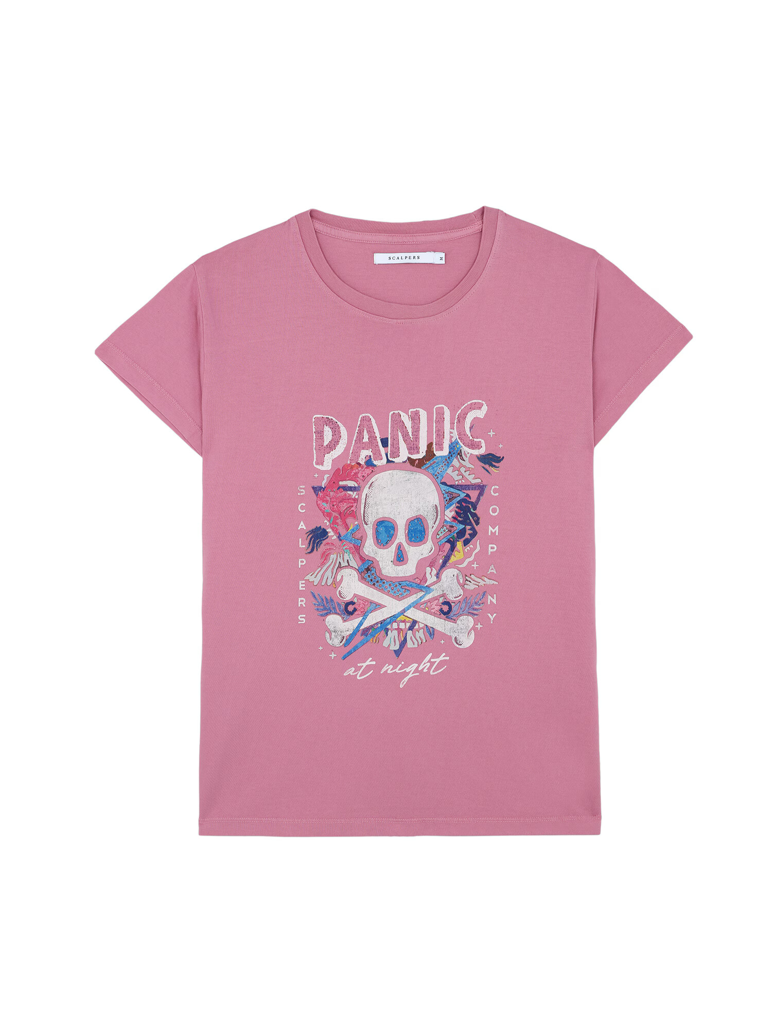 Scalpers Tricou 'Panic Tee' ciclam / mai multe culori / roz - Pled.ro