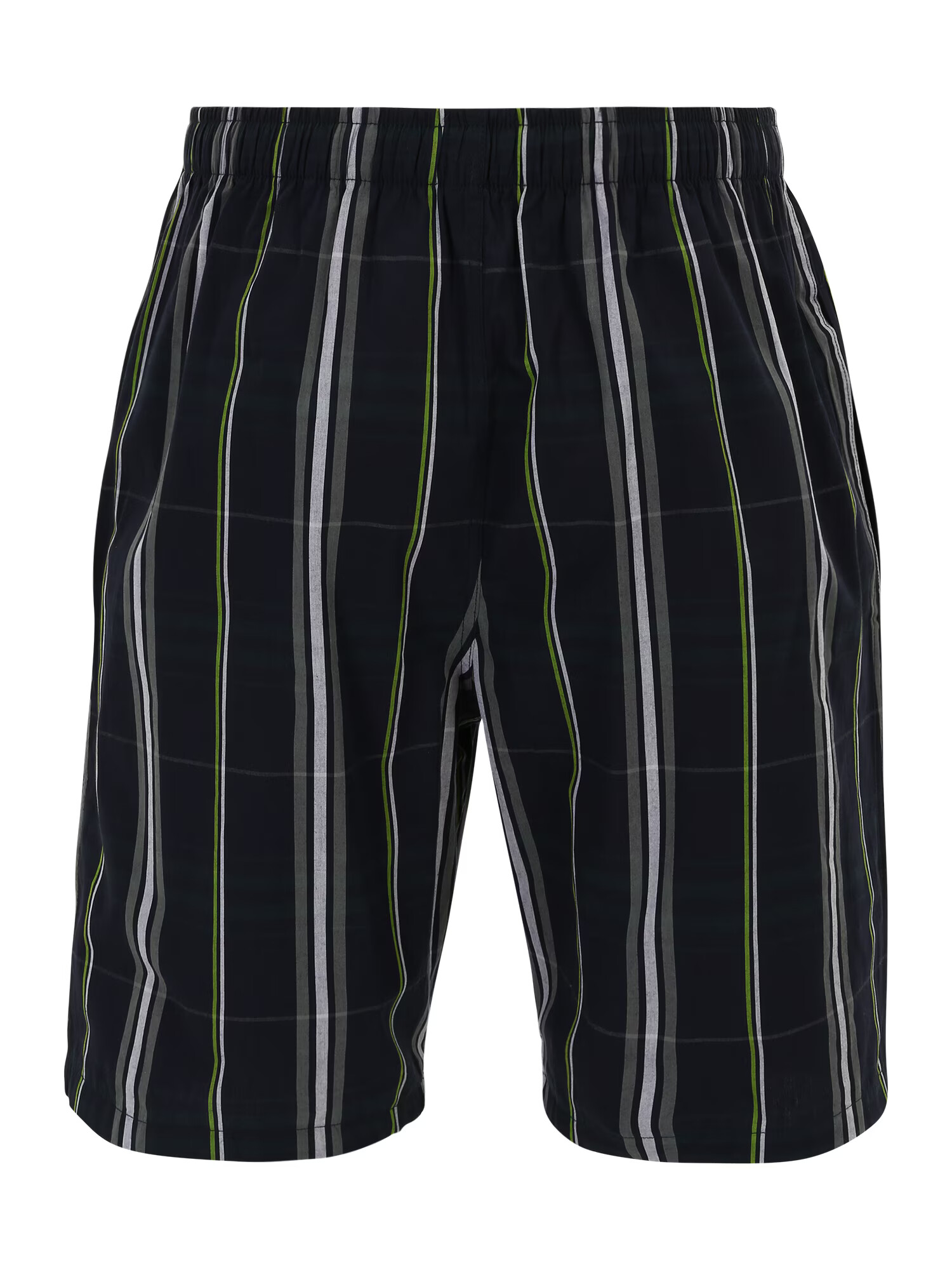 SCHIESSER Pantaloni de pijama albastru închis / verde / alb - Pled.ro