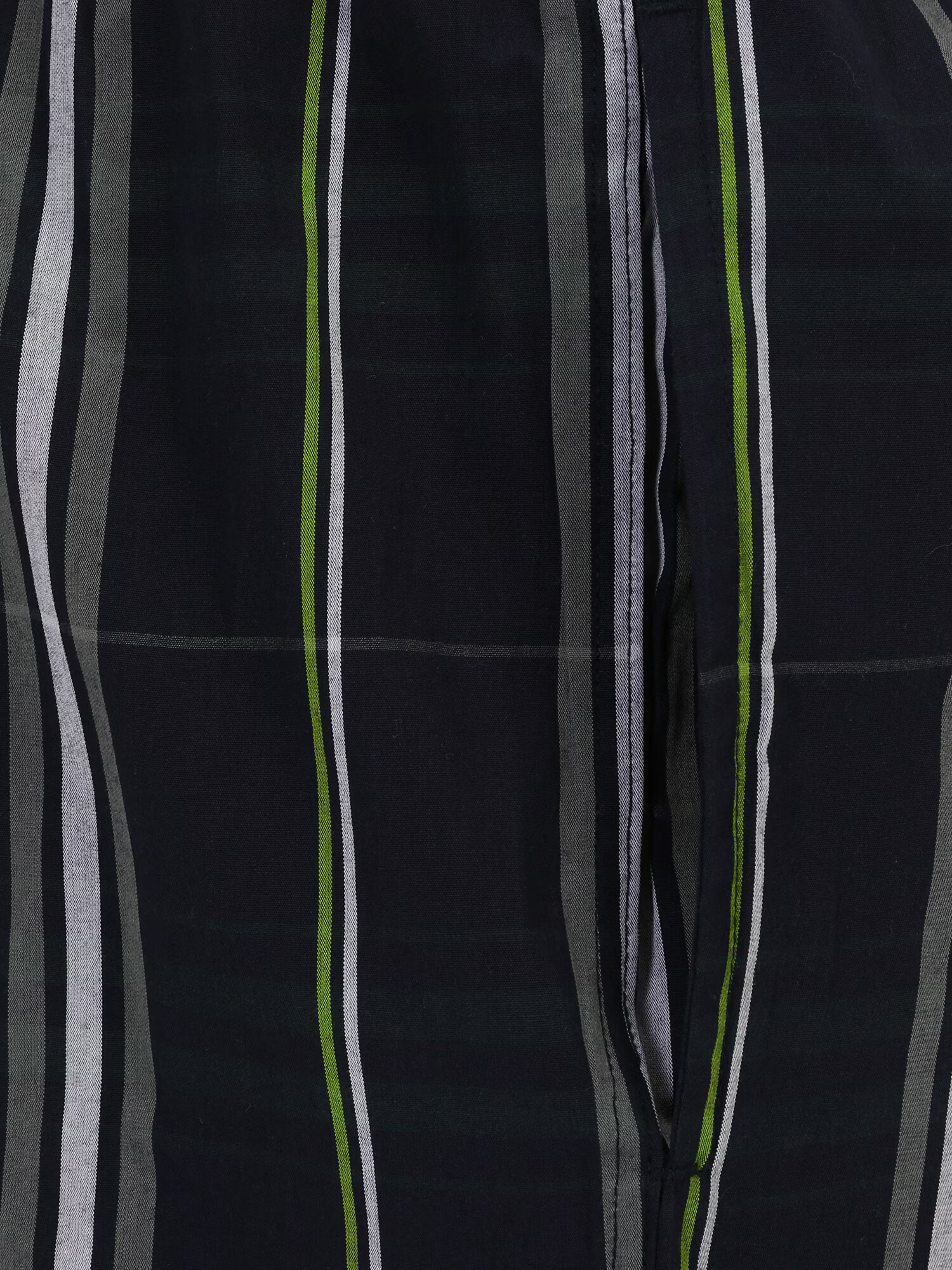 SCHIESSER Pantaloni de pijama albastru închis / verde / alb - Pled.ro