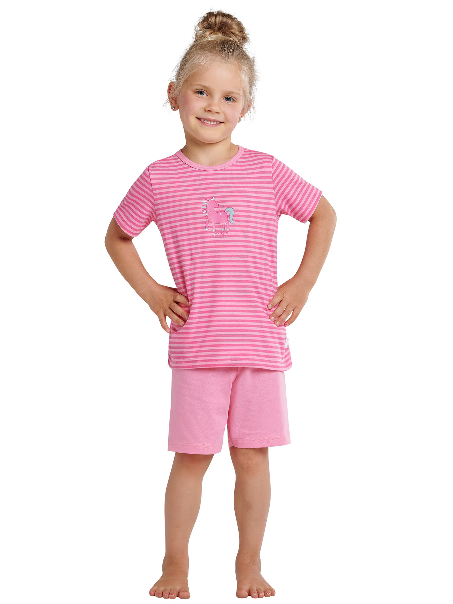 SCHIESSER Pijamale roz / roz - Pled.ro