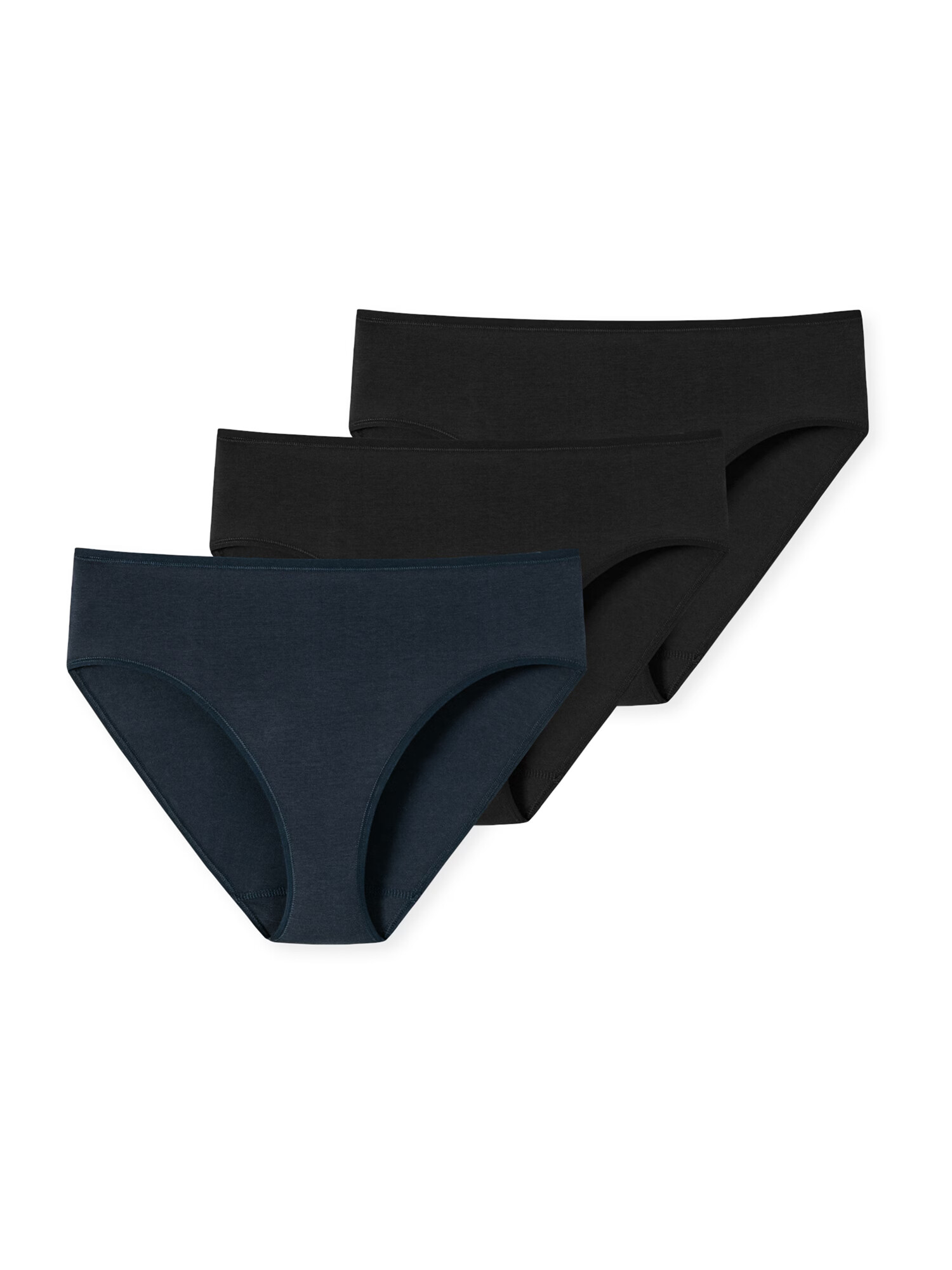 SCHIESSER Slip bleumarin / negru - Pled.ro