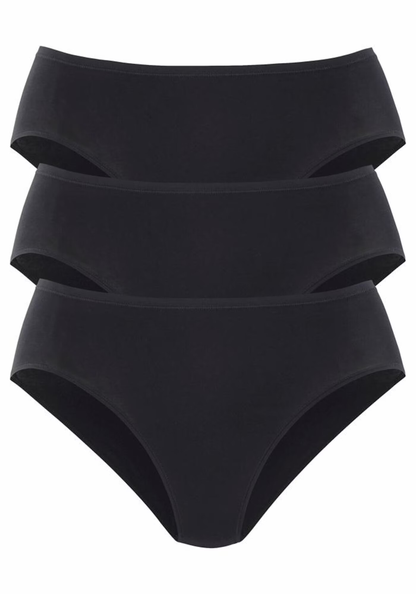 SCHIESSER Slip negru - Pled.ro