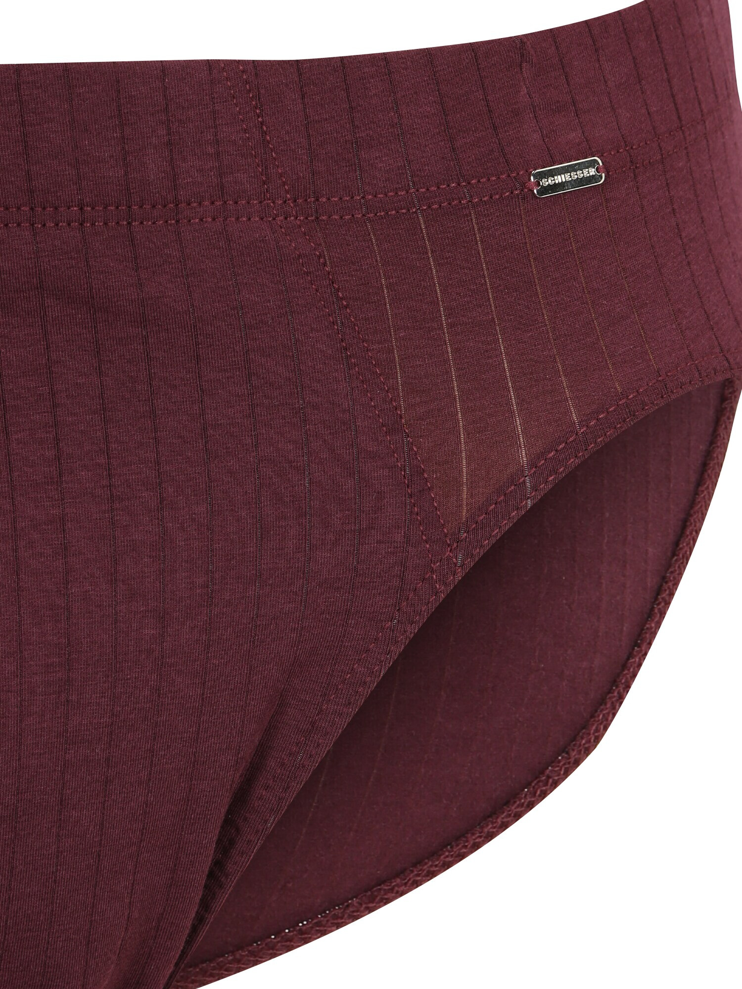 SCHIESSER Slip 'Supermini' roșu burgundy - Pled.ro