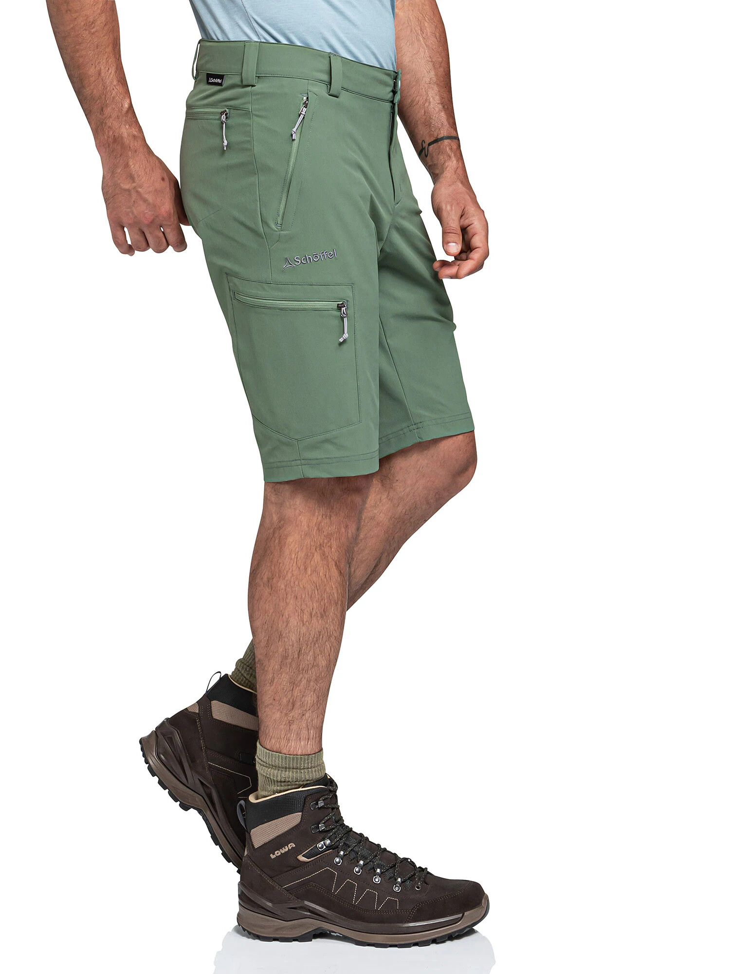 Schöffel Pantaloni outdoor 'Folkstone' verde - Pled.ro