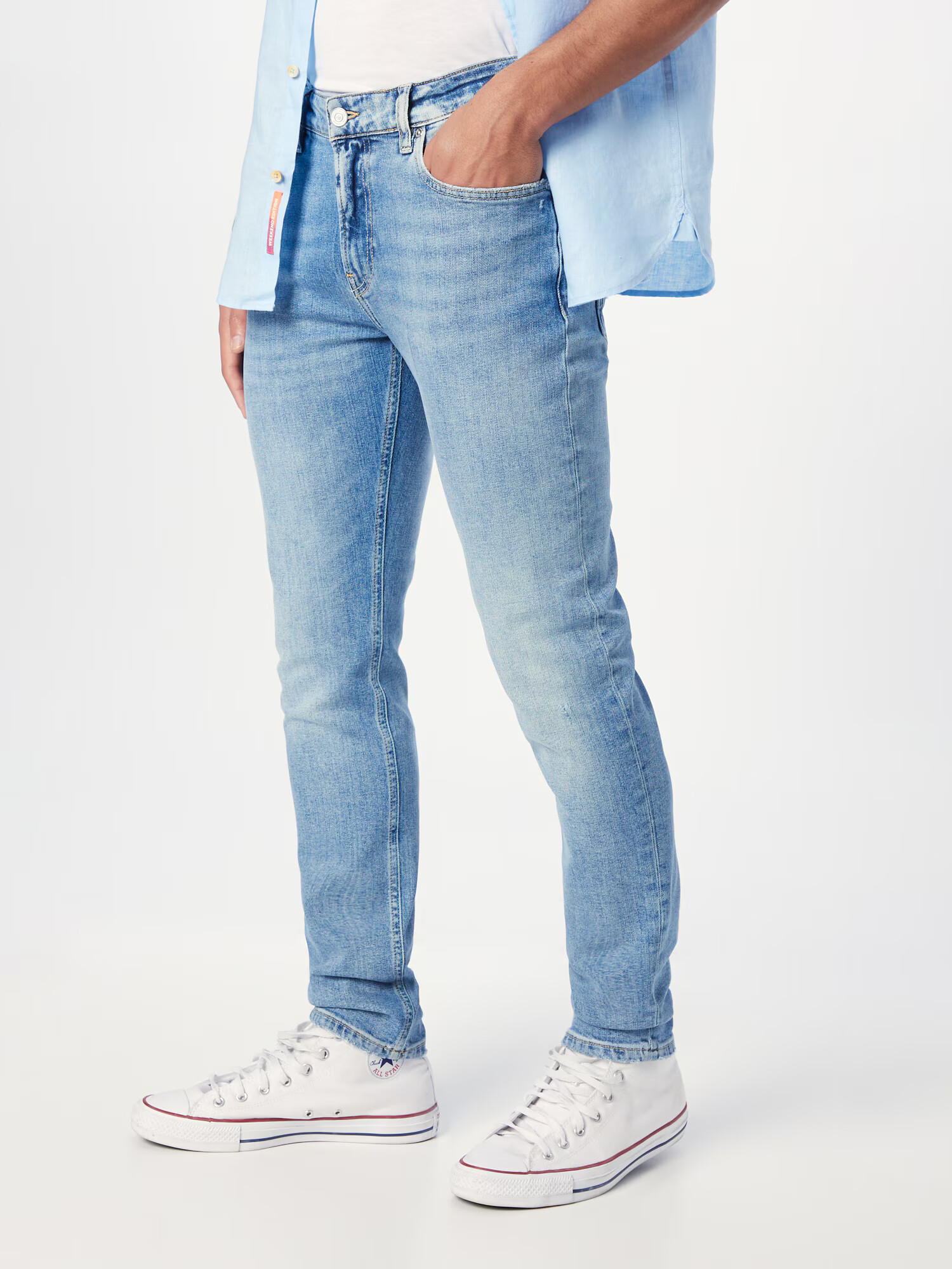 SCOTCH & SODA Jeans 'Skim skinny jeans' albastru denim - Pled.ro