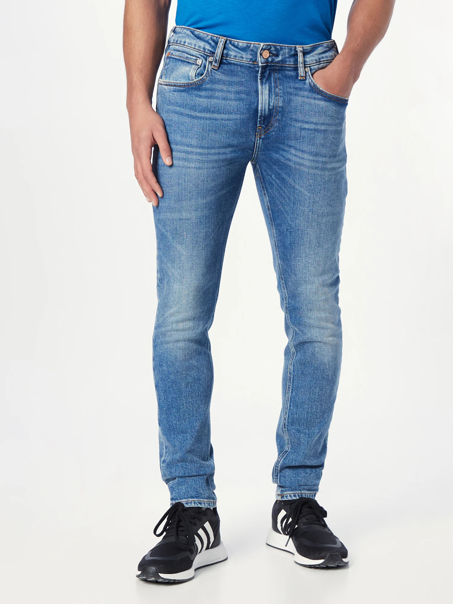 SCOTCH & SODA Jeans 'Skim' albastru denim - Pled.ro