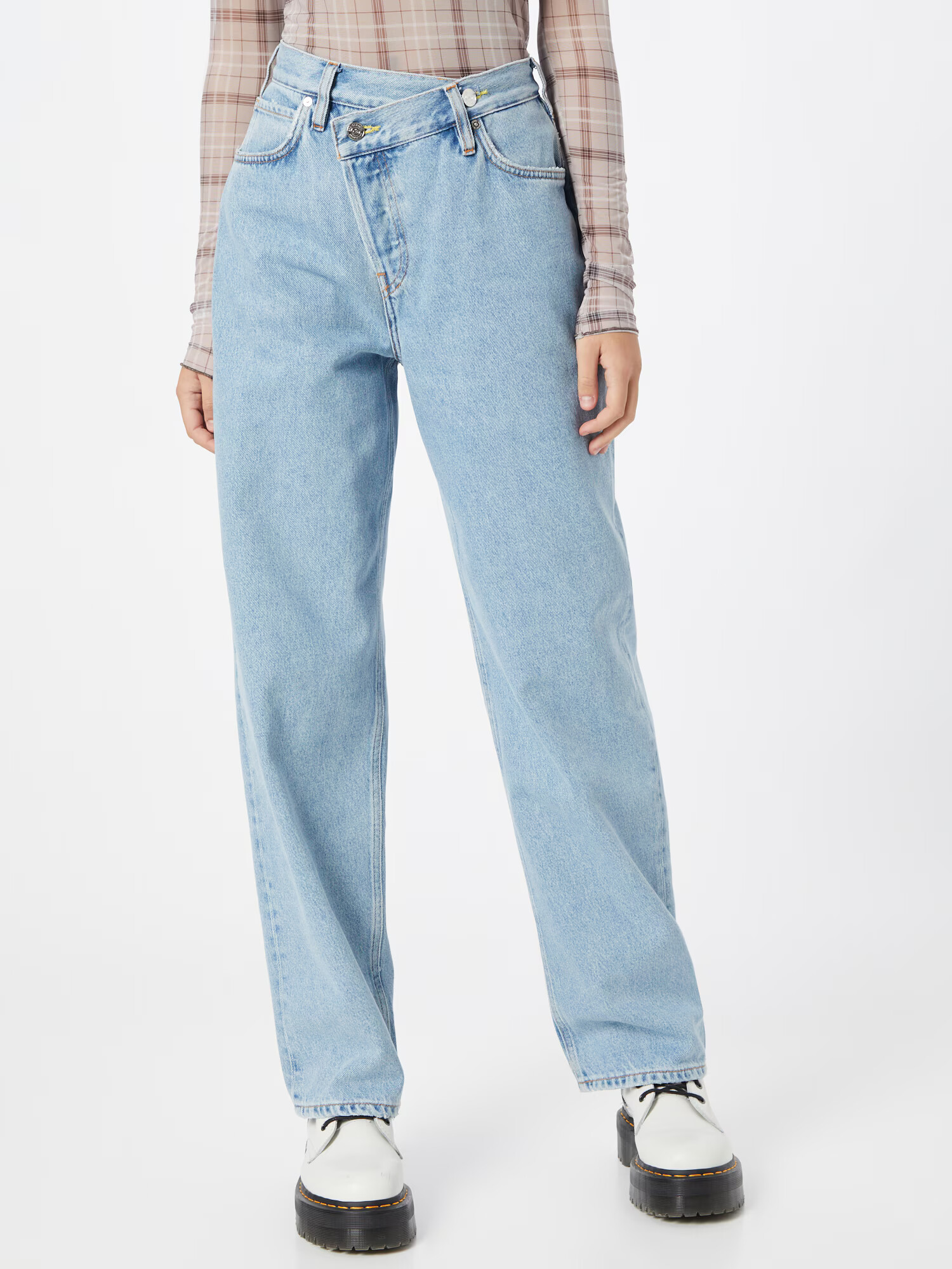 SCOTCH & SODA Jeans 'The Fling super loose jeans — Sweet Thin' albastru deschis - Pled.ro