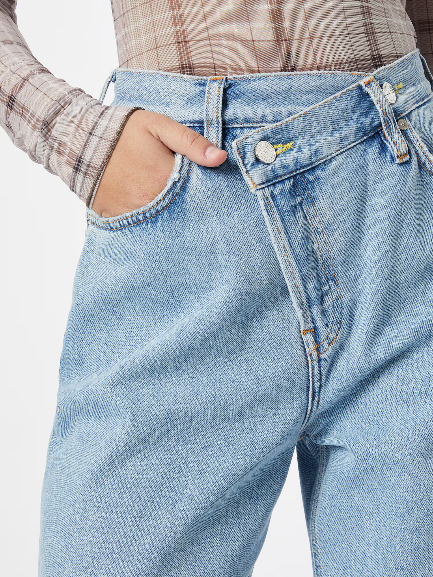 SCOTCH & SODA Jeans 'The Fling super loose jeans — Sweet Thin' albastru deschis - Pled.ro