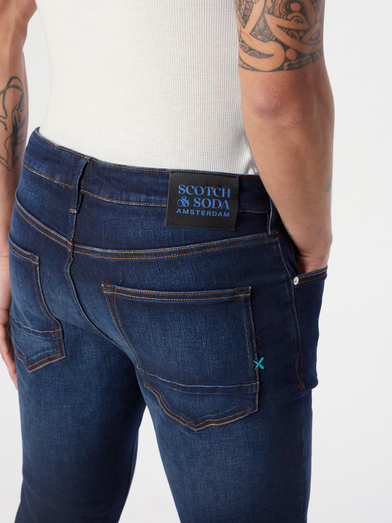 SCOTCH & SODA Jeans albastru închis - Pled.ro