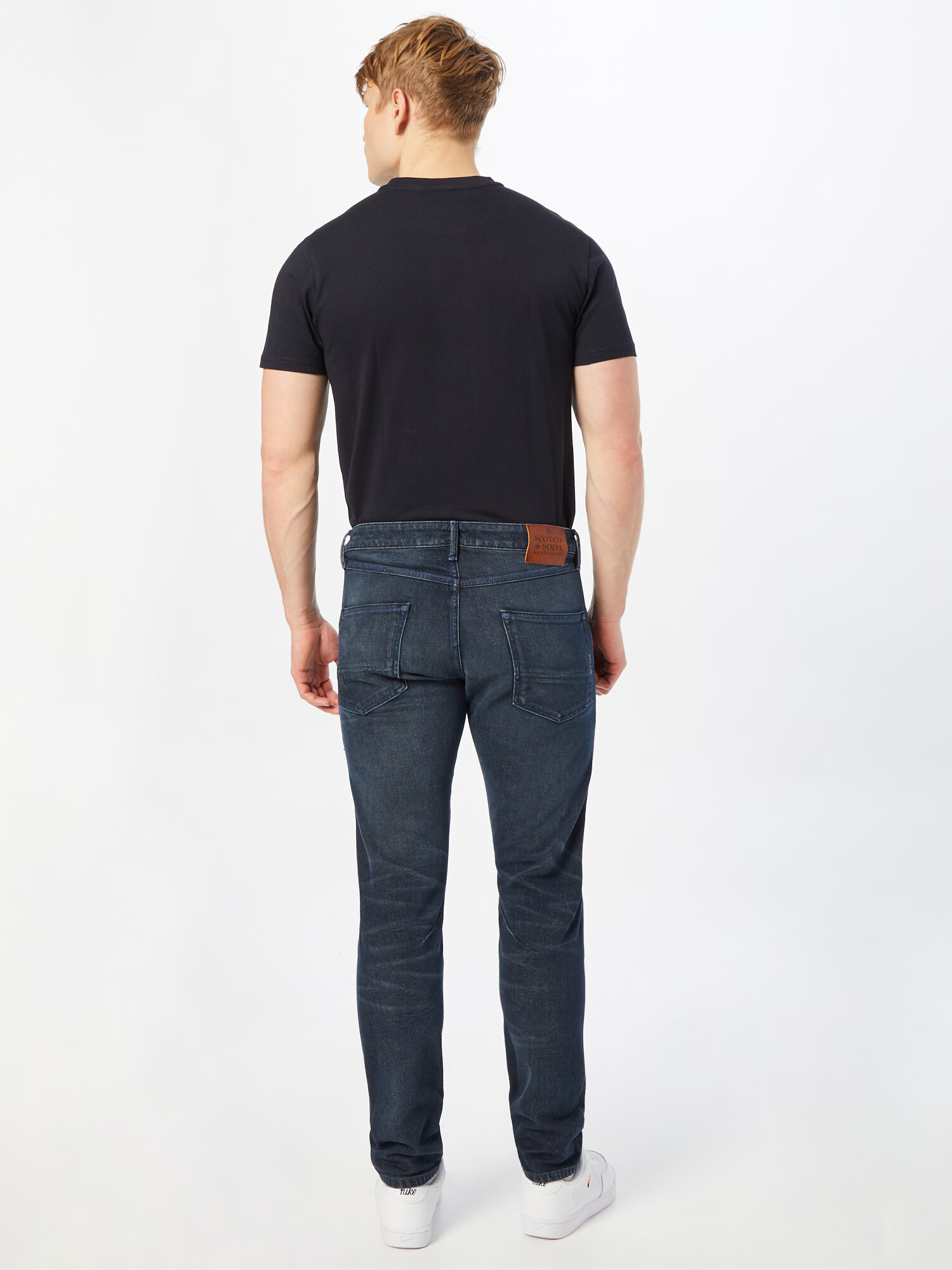 SCOTCH & SODA Jeans 'The Singel slim tapered jeans' albastru porumbel - Pled.ro