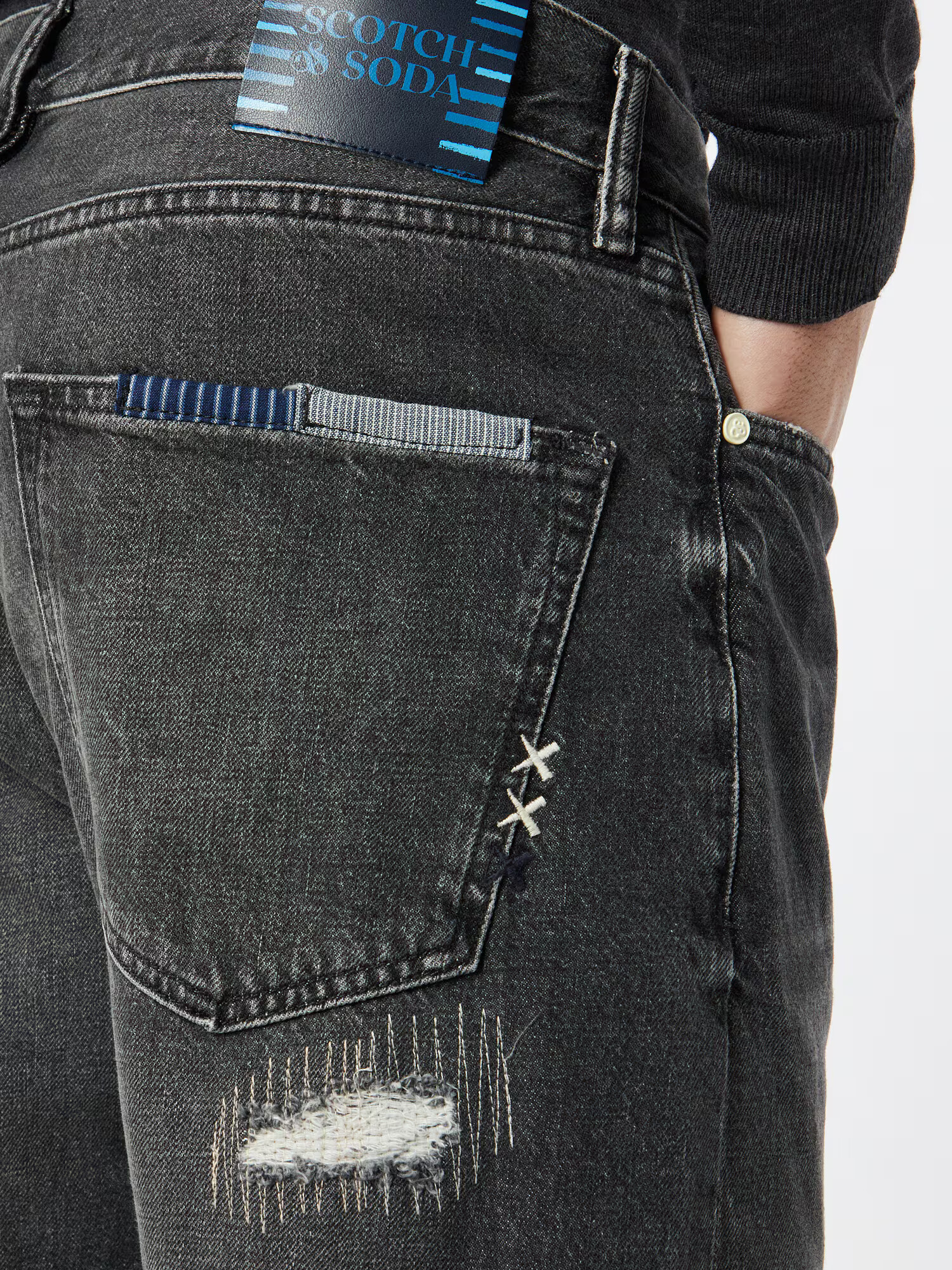 SCOTCH & SODA Jeans 'Dean' negru denim - Pled.ro