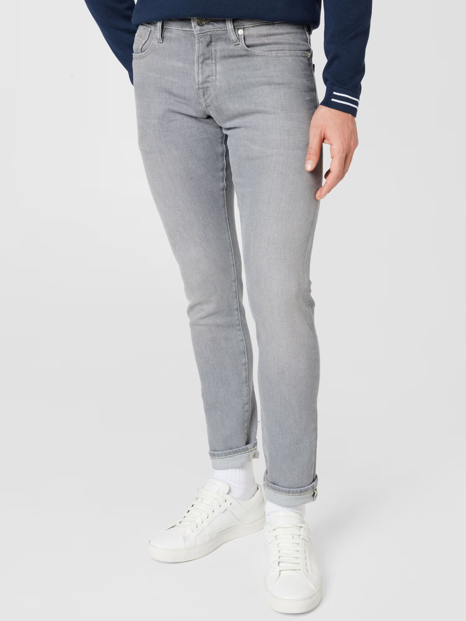 SCOTCH & SODA Jeans 'Essentials Ralston' gri denim - Pled.ro