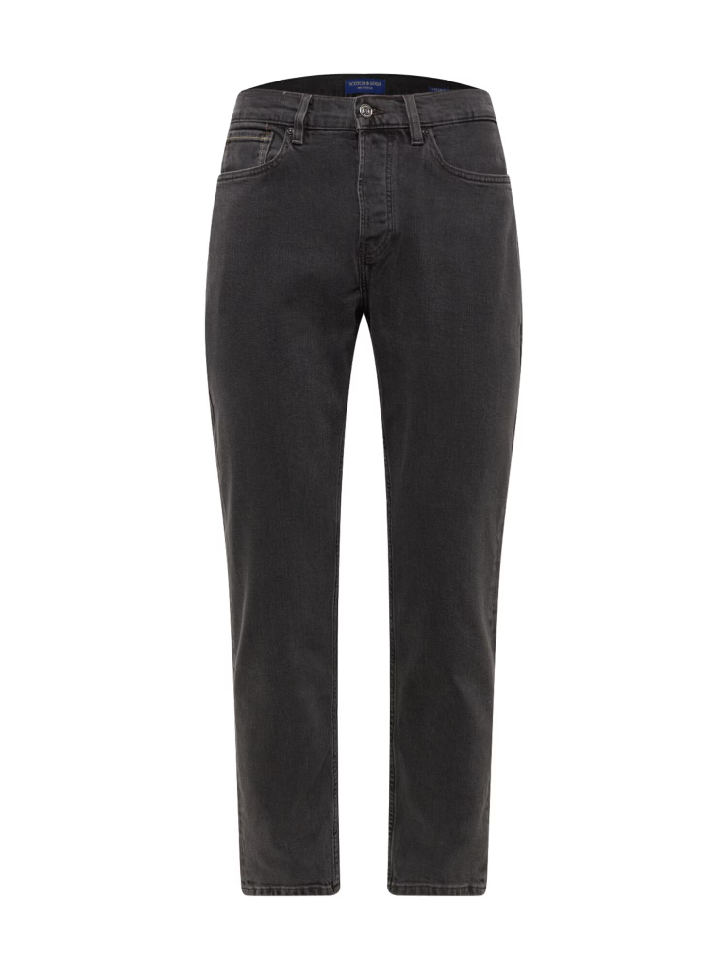 SCOTCH & SODA Jeans 'The Drop regular taper jeans in organic' negru denim - Pled.ro