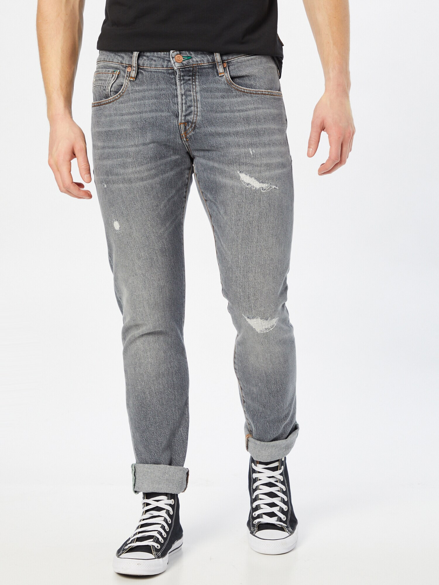 SCOTCH & SODA Jeans 'Ralston' gri denim - Pled.ro