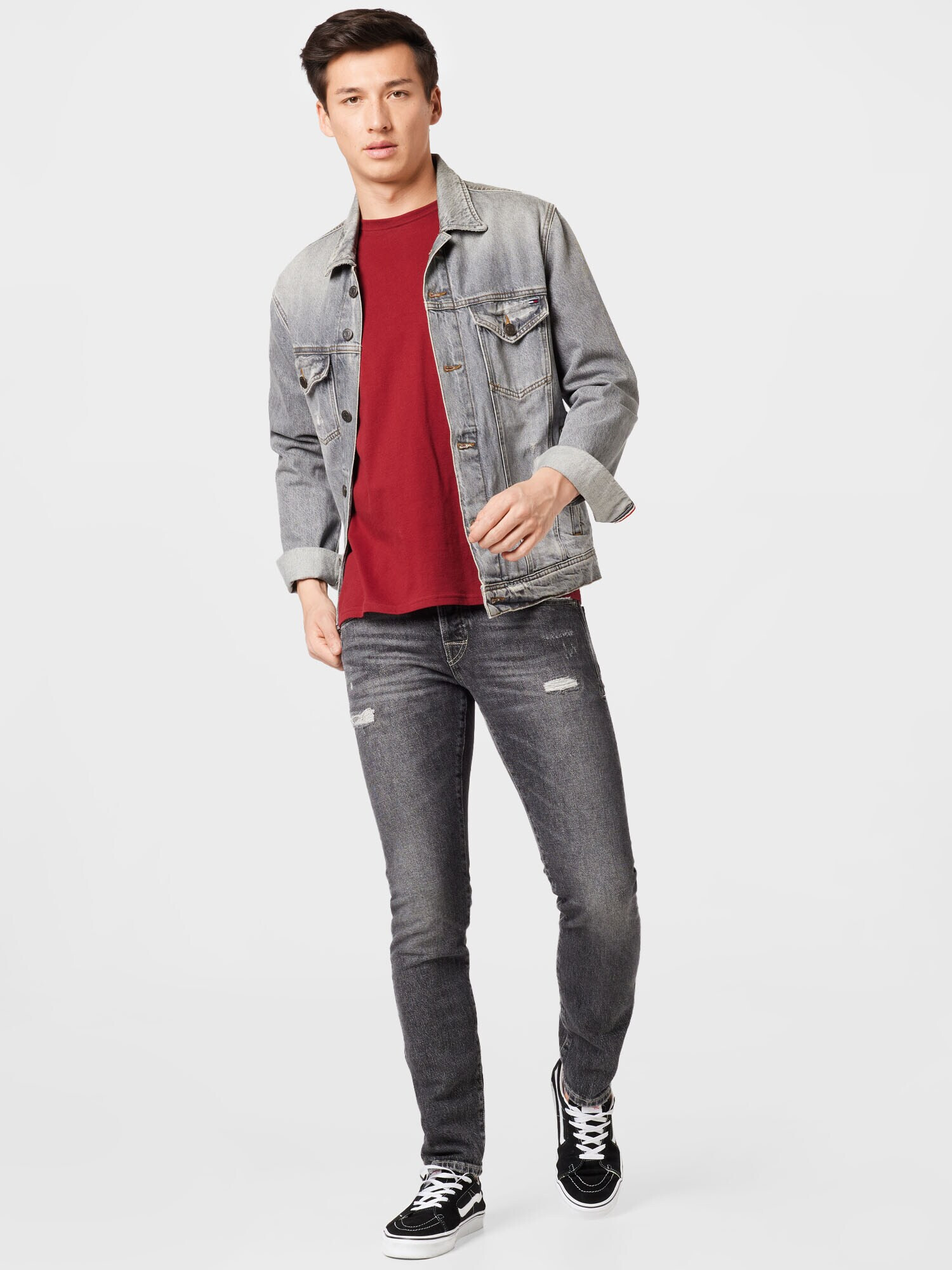 SCOTCH & SODA Jeans 'Ralston' gri denim - Pled.ro