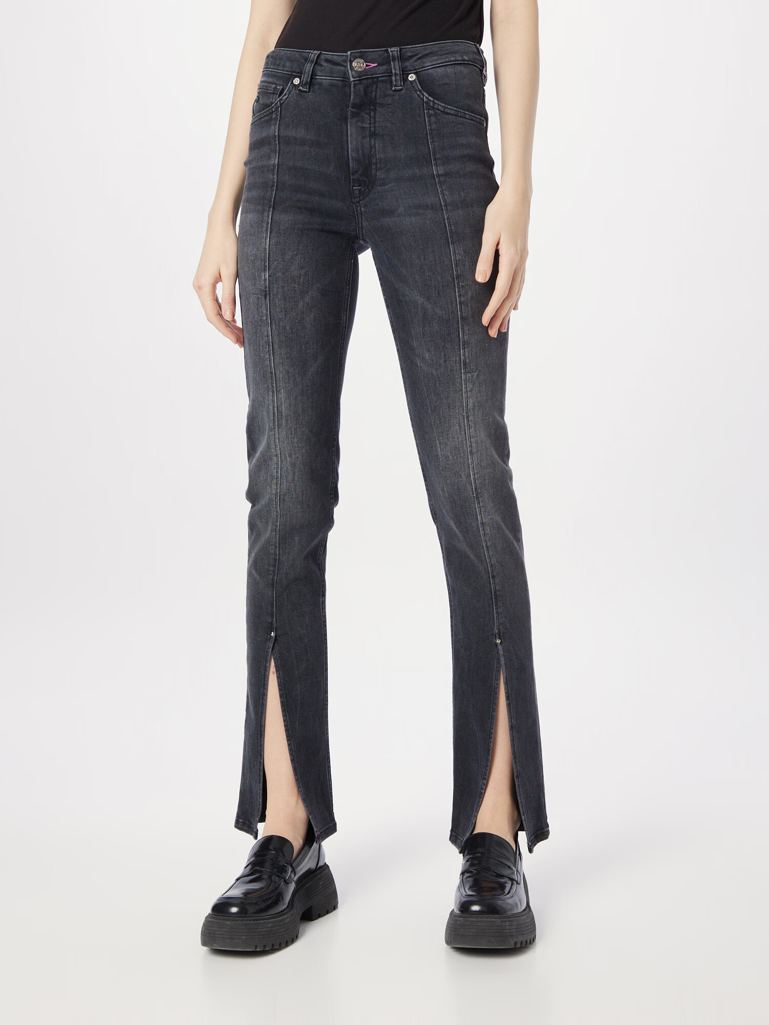 SCOTCH & SODA Jeans 'Seasonal Haut' negru - Pled.ro