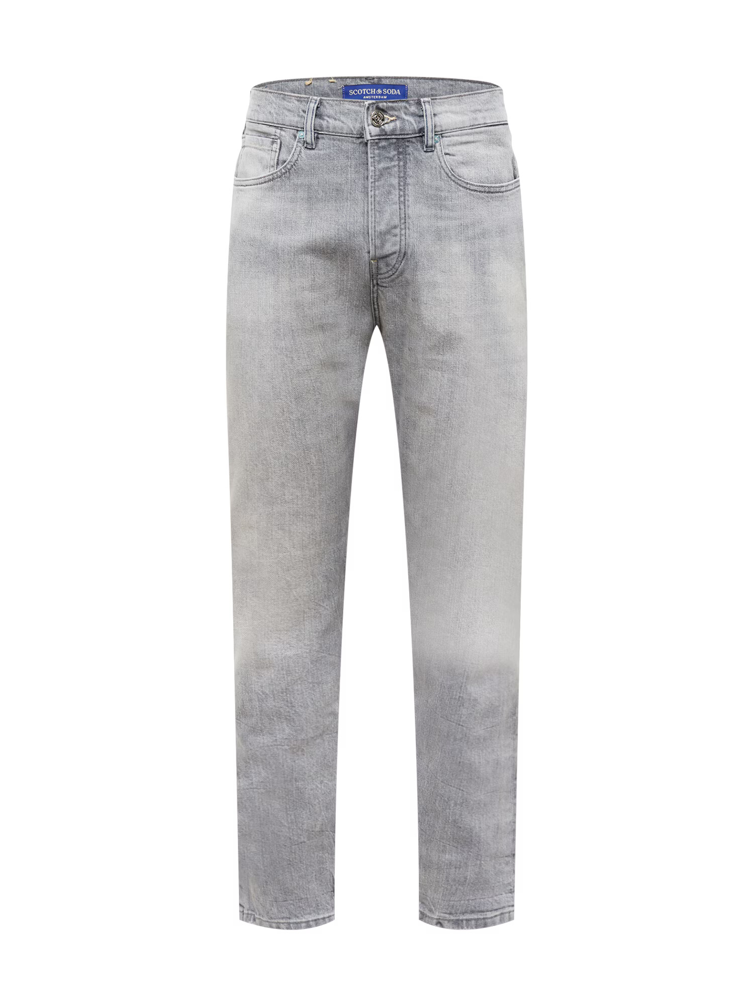 SCOTCH & SODA Jeans 'The Drop' gri denim - Pled.ro