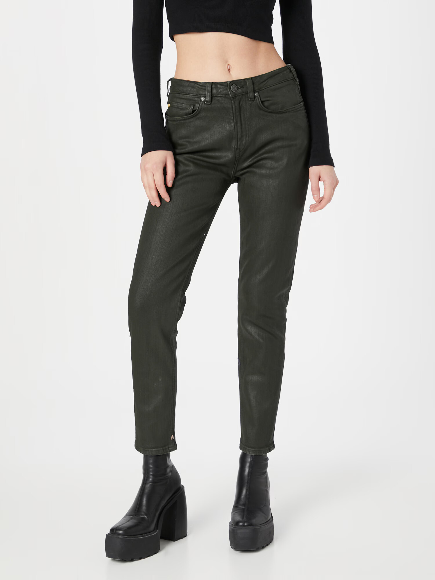 SCOTCH & SODA Jeans verde pin - Pled.ro