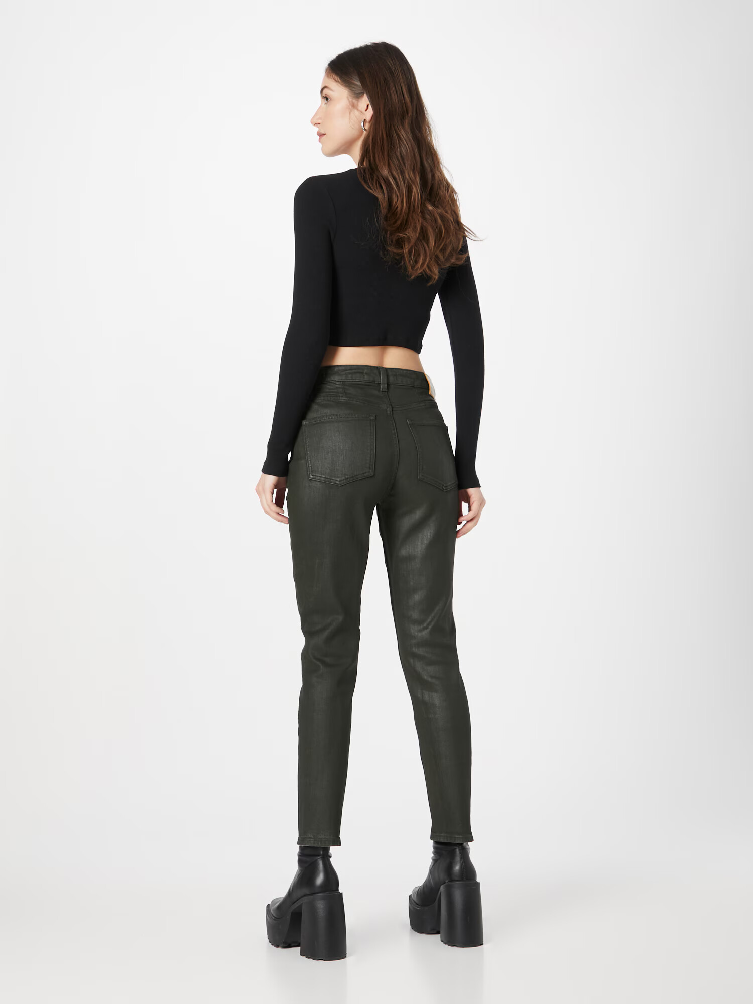 SCOTCH & SODA Jeans verde pin - Pled.ro