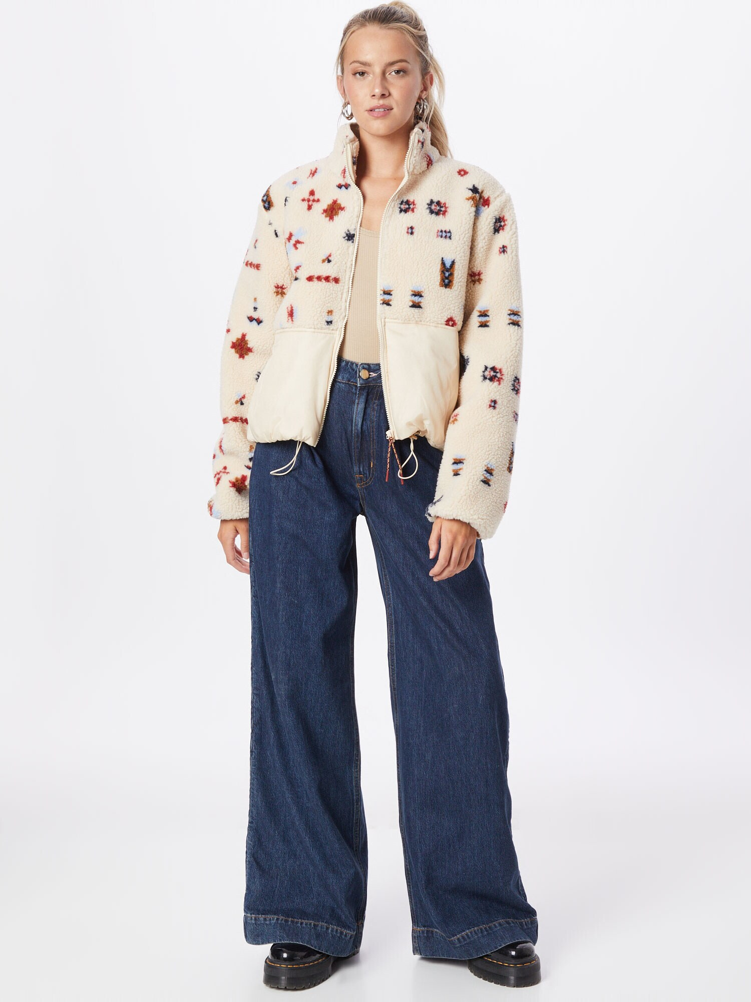 SCOTCH & SODA Pantaloni cu cute 'The Shore pleated denim chino —Washed in' albastru denim - Pled.ro