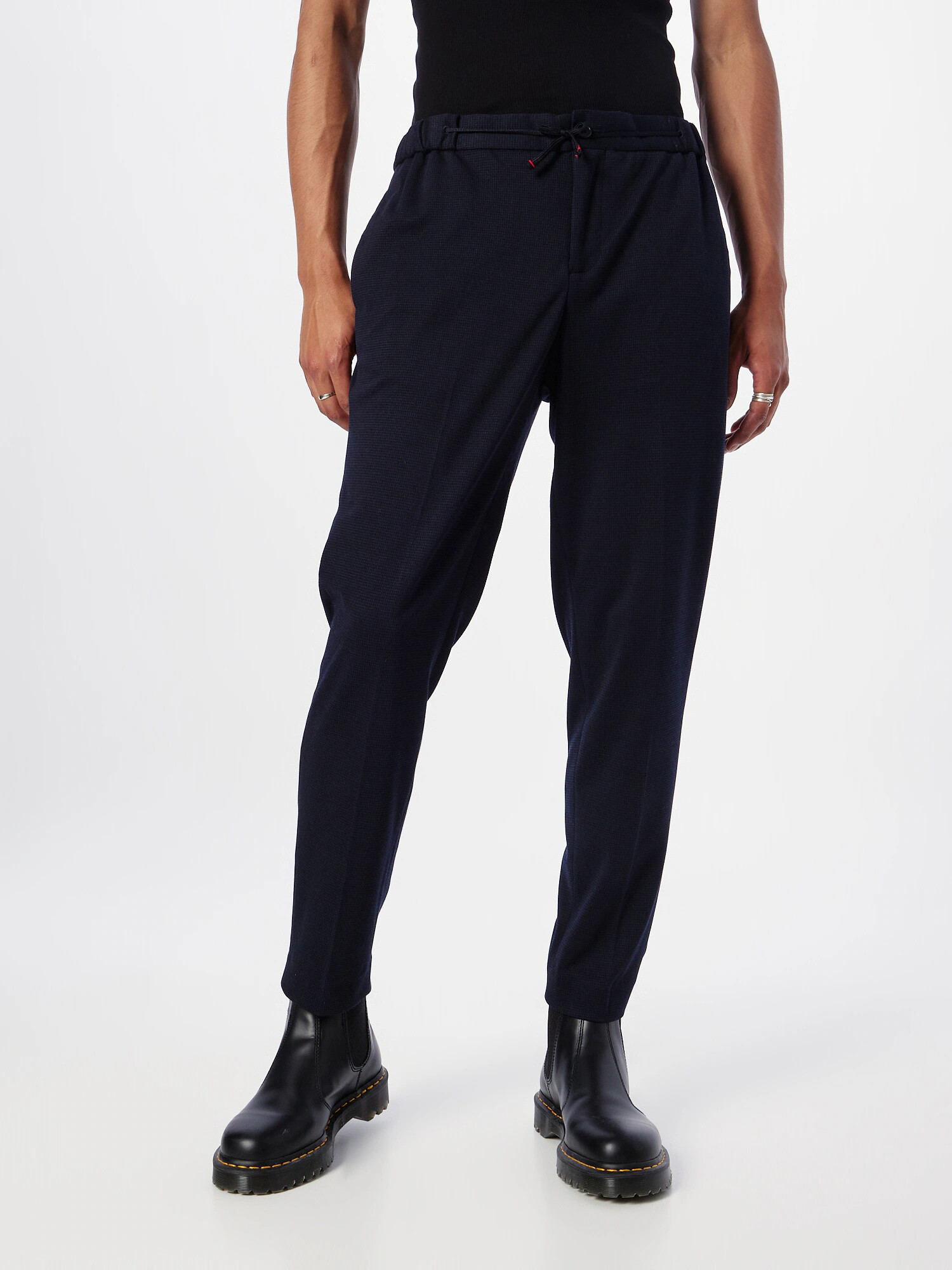 SCOTCH & SODA Pantaloni cu dungă 'Finch' bleumarin - Pled.ro