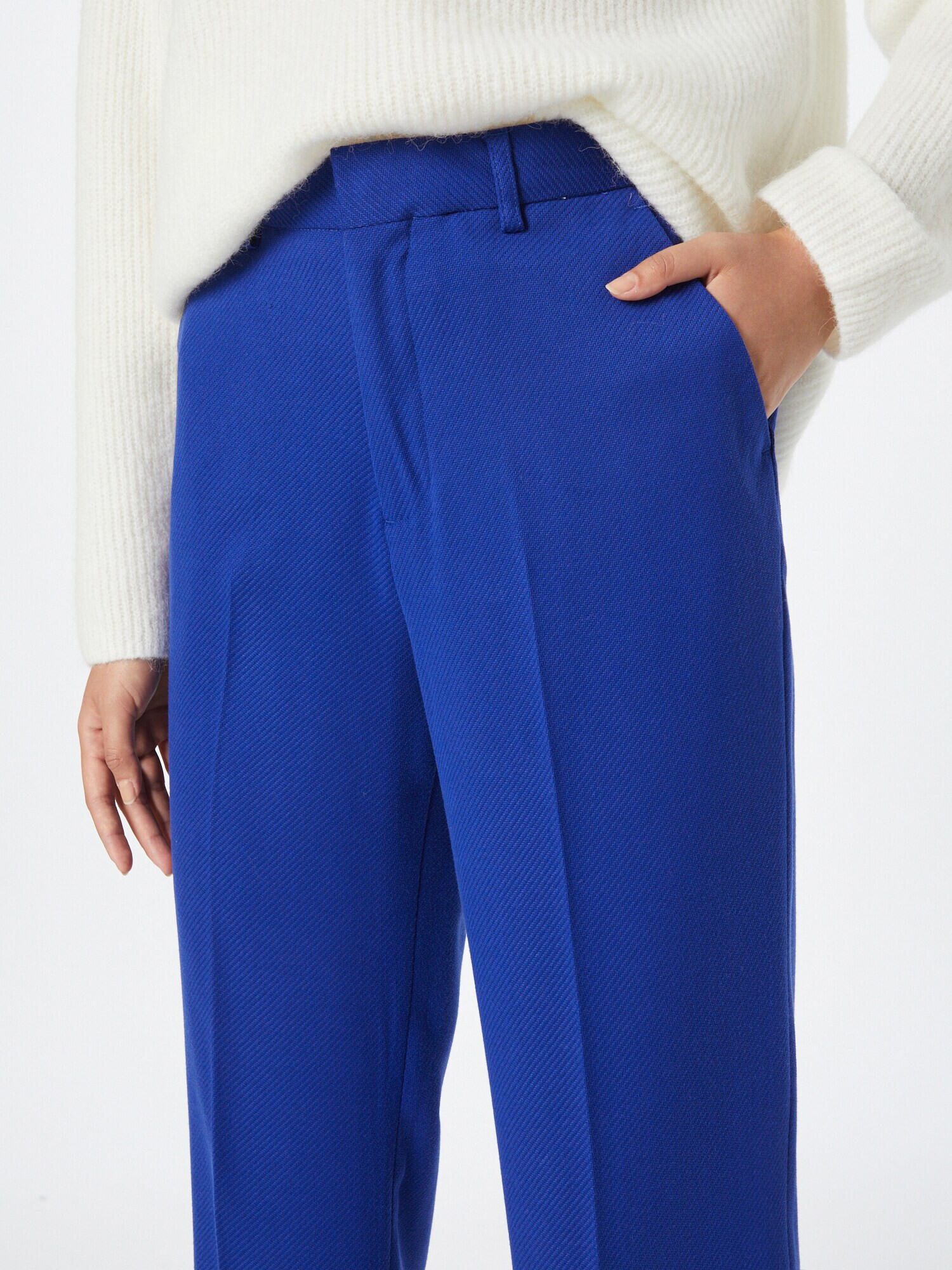 SCOTCH & SODA Pantaloni cu dungă 'Hailey' albastru cobalt - Pled.ro