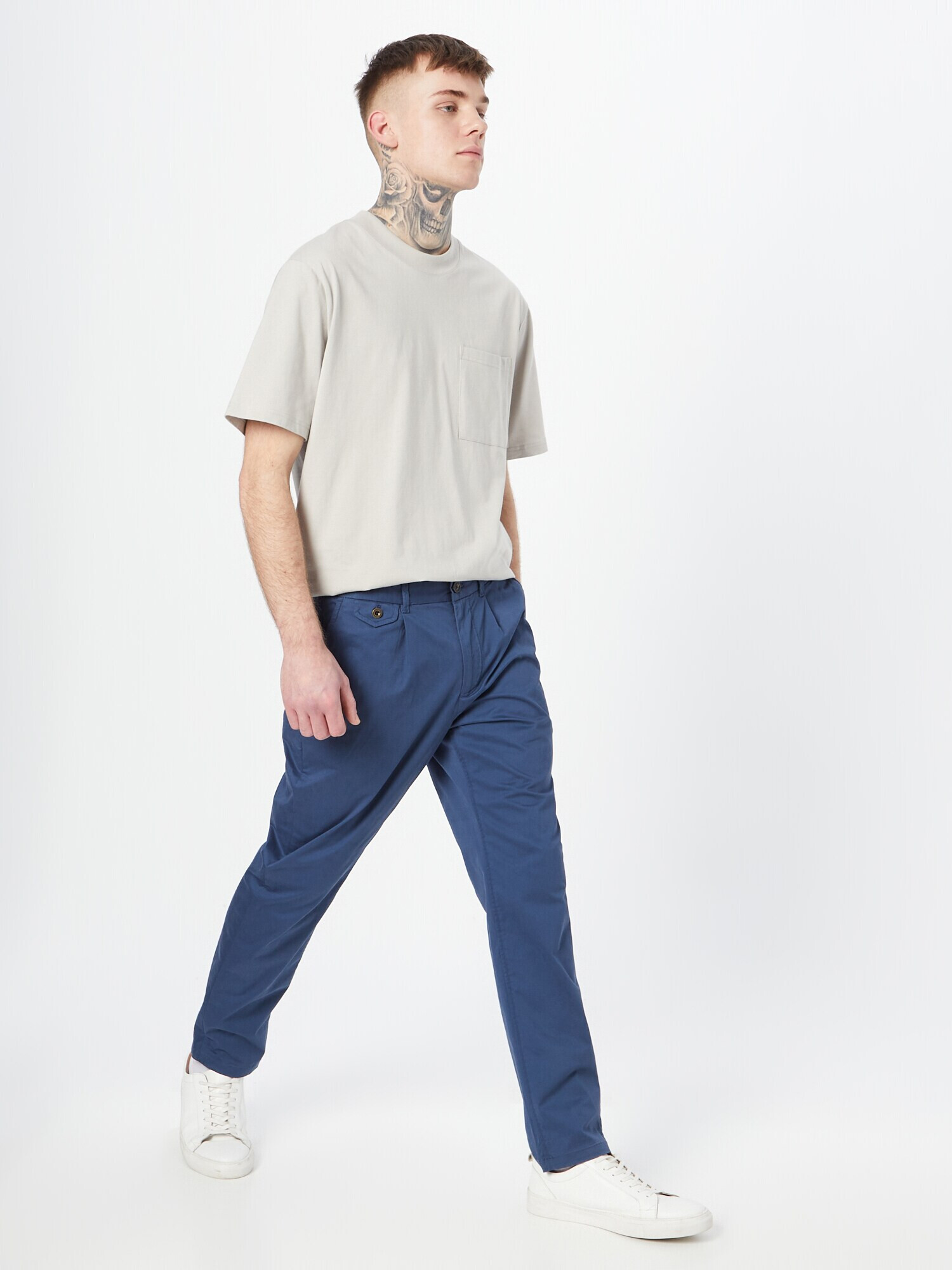 SCOTCH & SODA Pantaloni cutați 'Blake' bleumarin - Pled.ro