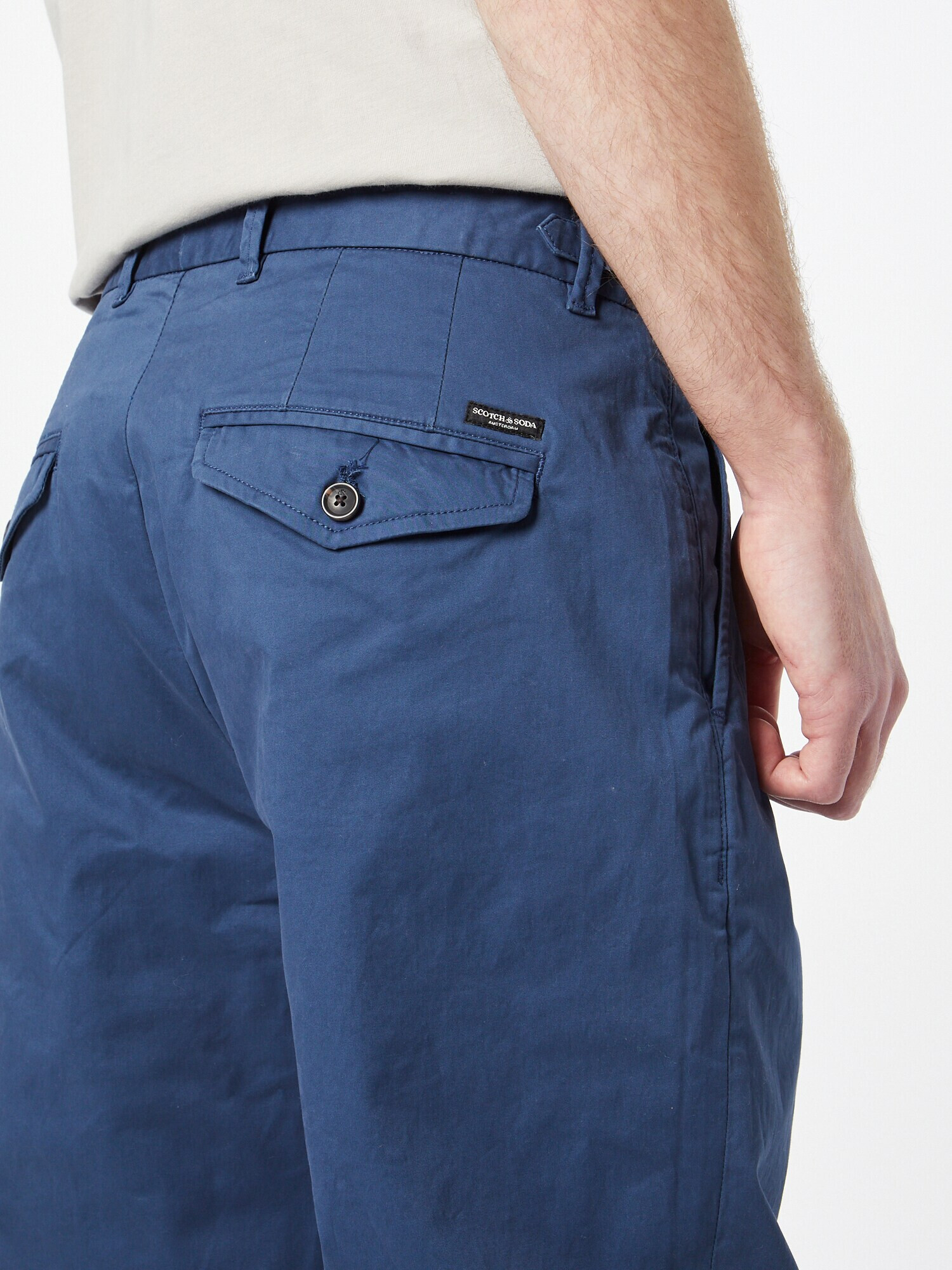 SCOTCH & SODA Pantaloni cutați 'Blake' bleumarin - Pled.ro