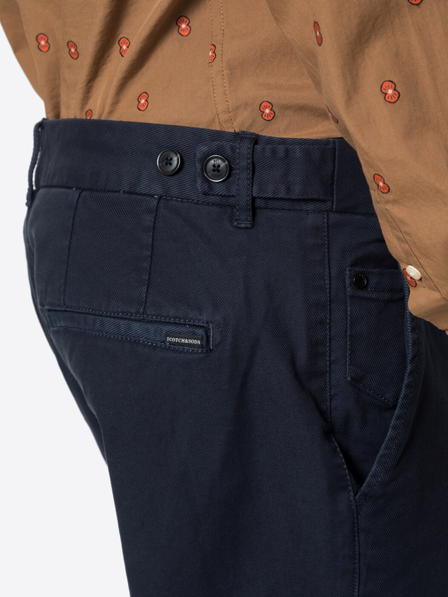 SCOTCH & SODA Pantaloni eleganți 'Fave' albastru noapte - Pled.ro