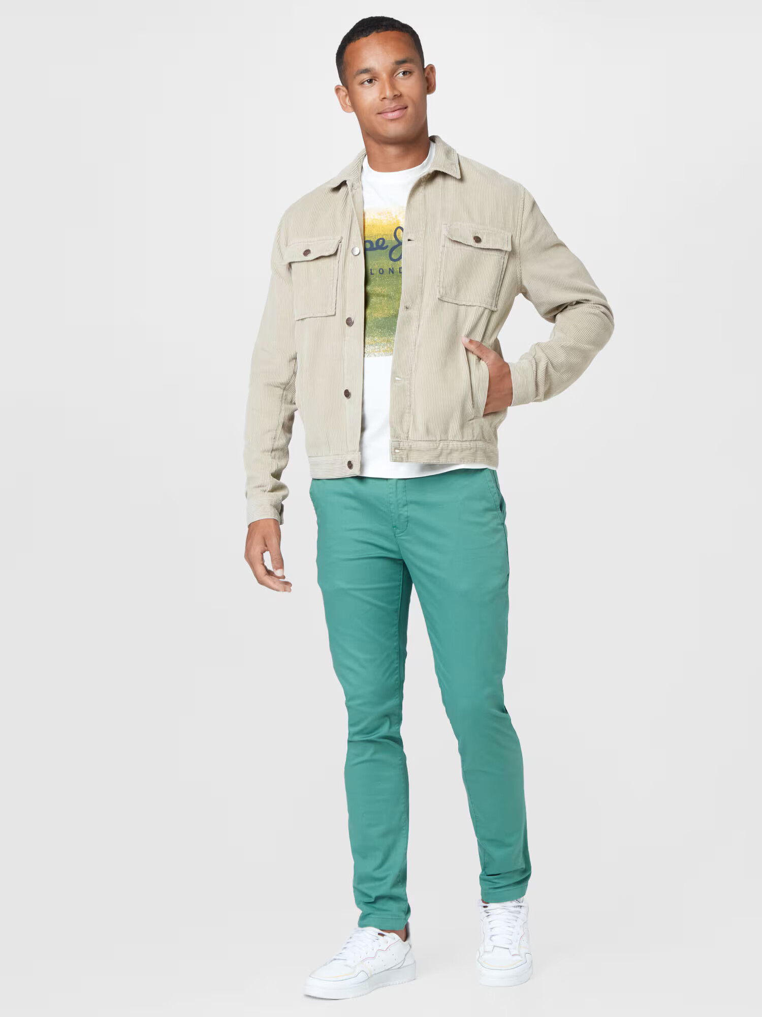 SCOTCH & SODA Pantaloni eleganți 'MOTT' verde - Pled.ro