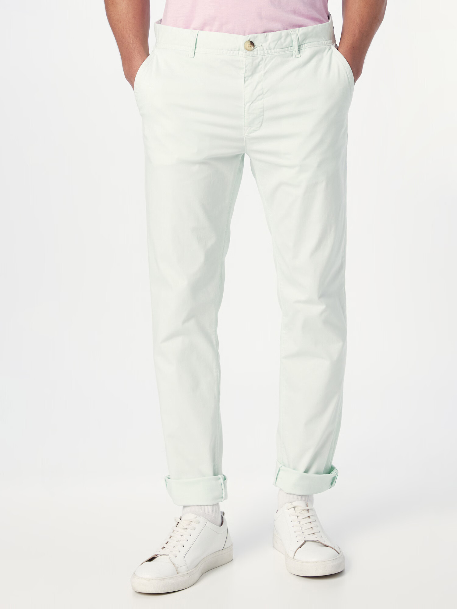 SCOTCH & SODA Pantaloni eleganți 'MOTT' verde mentă - Pled.ro