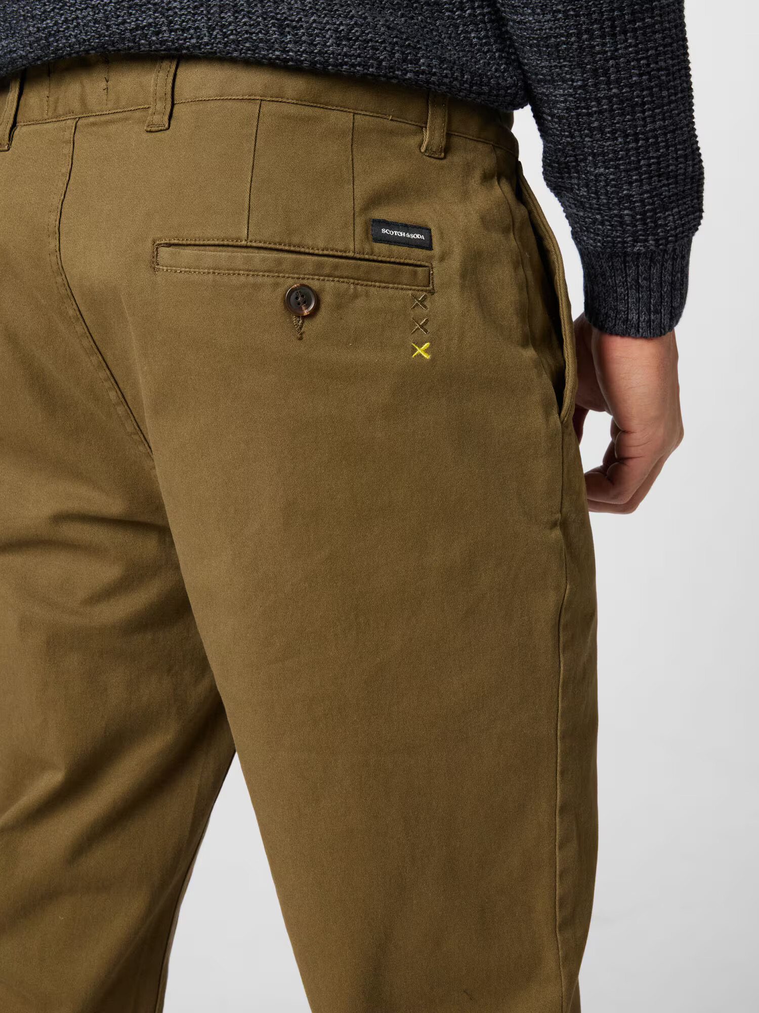 SCOTCH & SODA Pantaloni eleganți 'STUART' kaki - Pled.ro