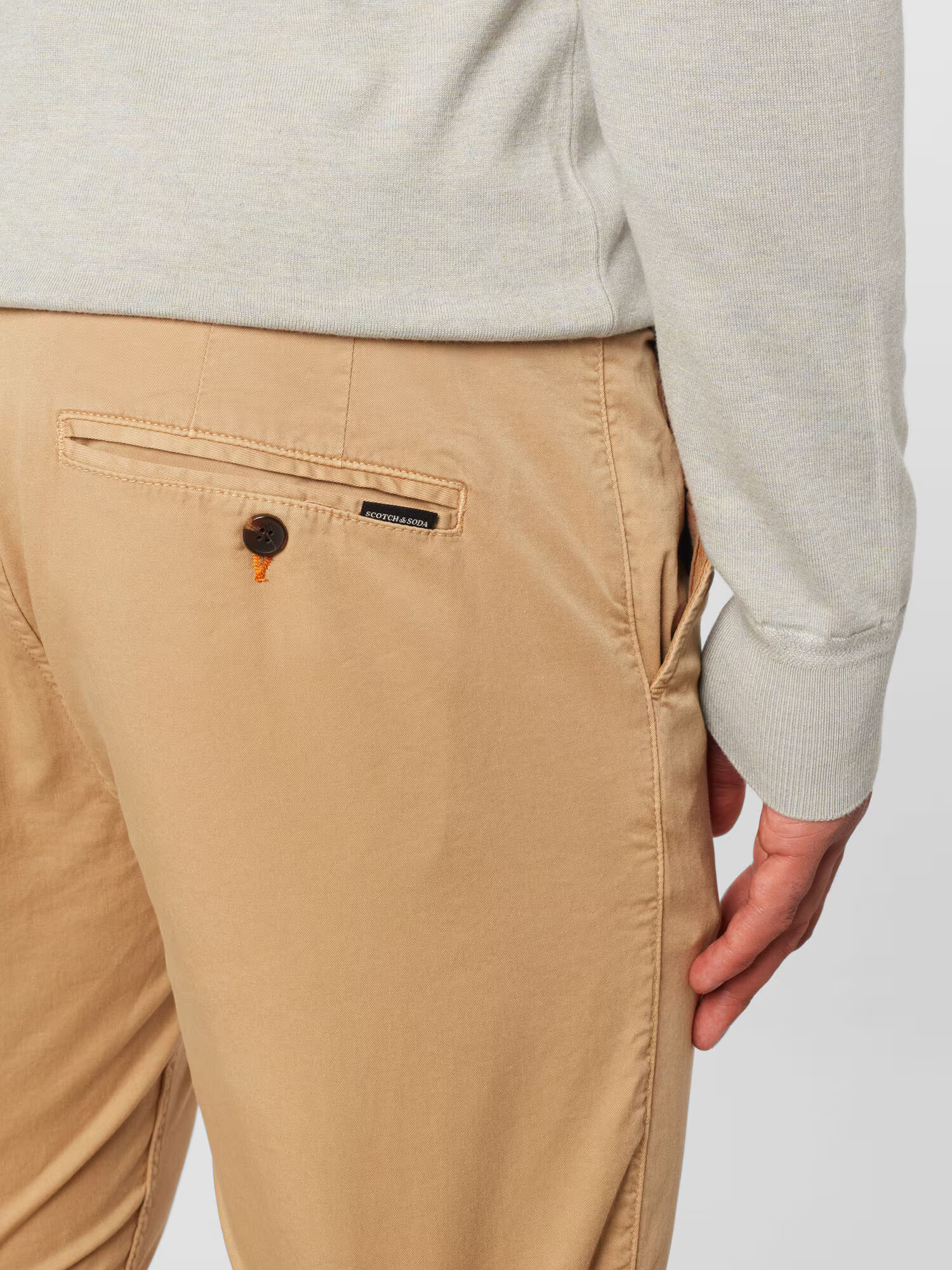 SCOTCH & SODA Pantaloni eleganți 'STUART' nisipiu - Pled.ro