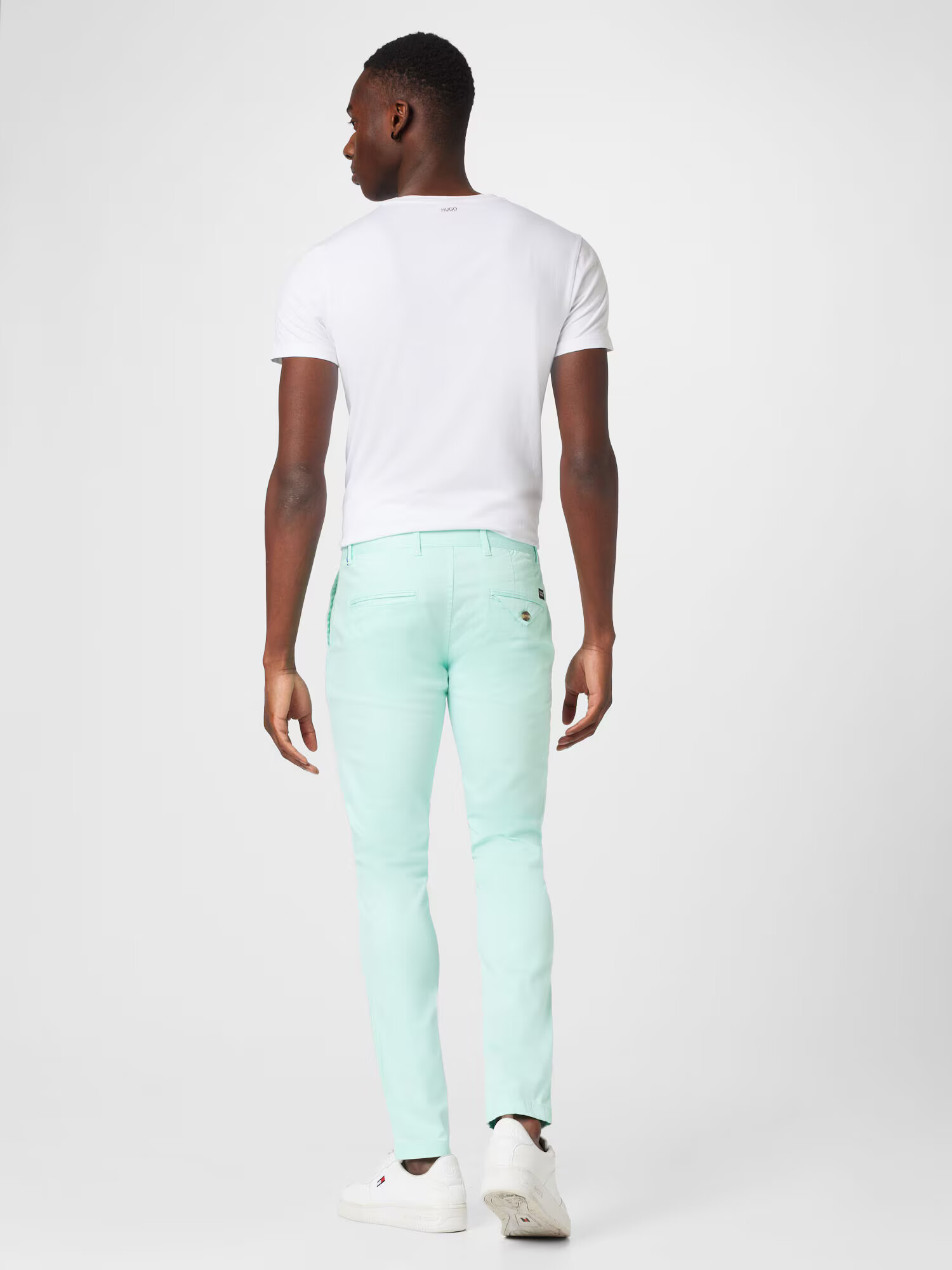 SCOTCH & SODA Pantaloni eleganți verde mentă - Pled.ro