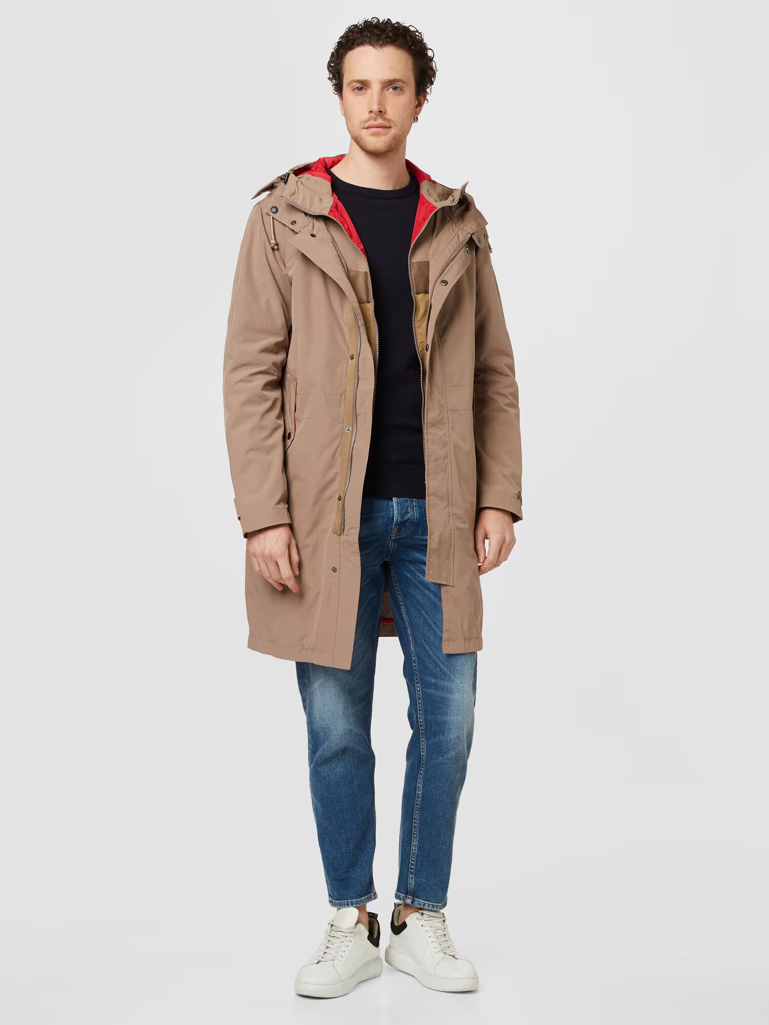 SCOTCH & SODA Parka de primăvară-toamnă maro - Pled.ro