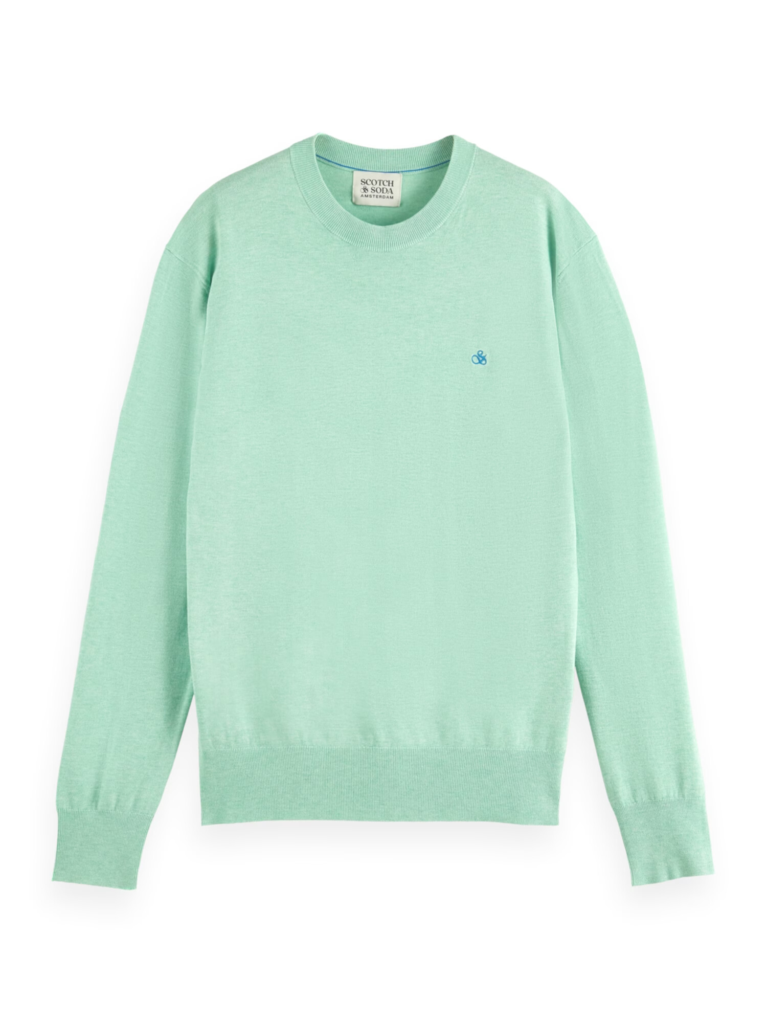 SCOTCH & SODA Pulover azuriu / verde pastel - Pled.ro