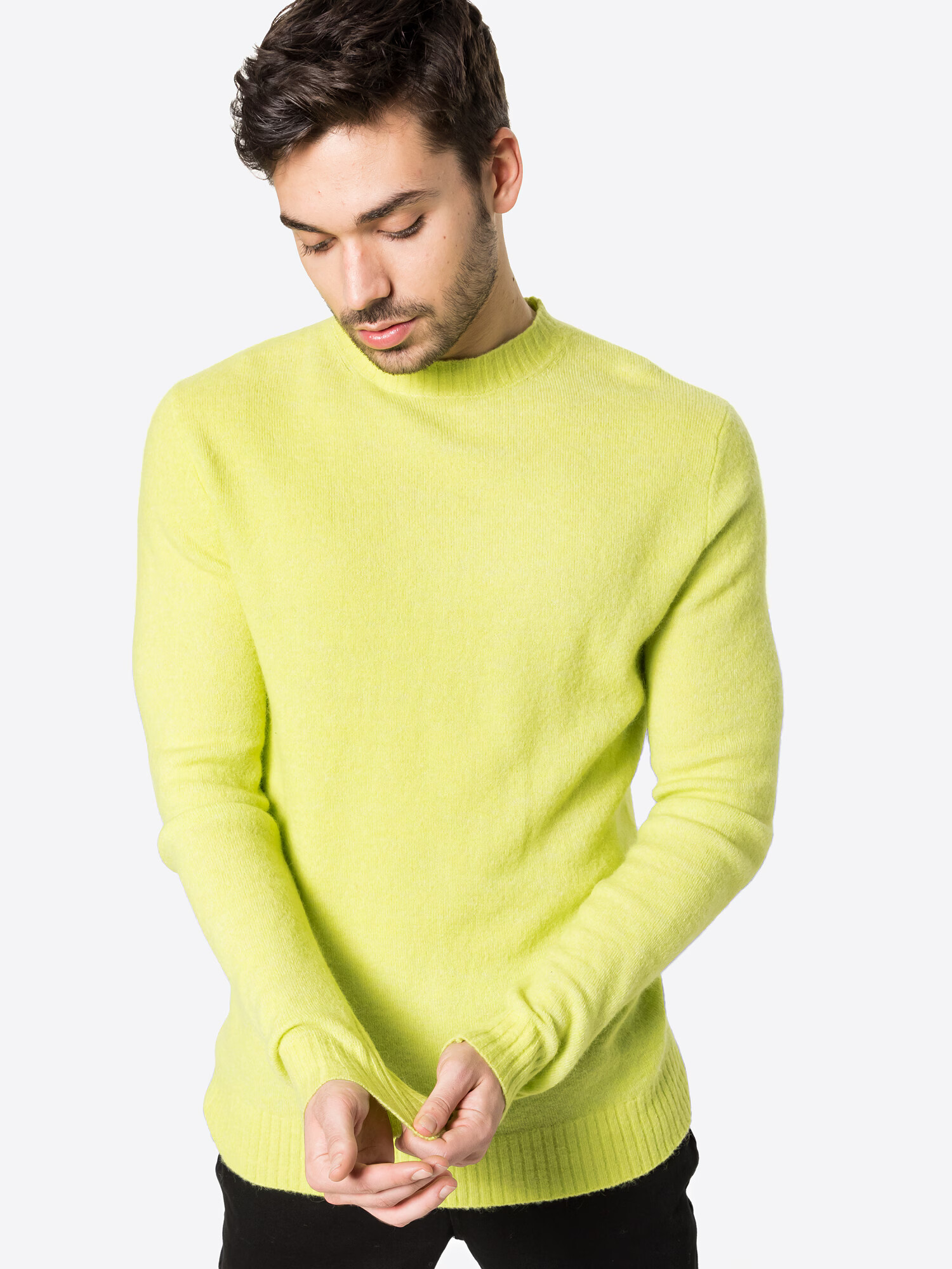 SCOTCH & SODA Pulover verde neon - Pled.ro