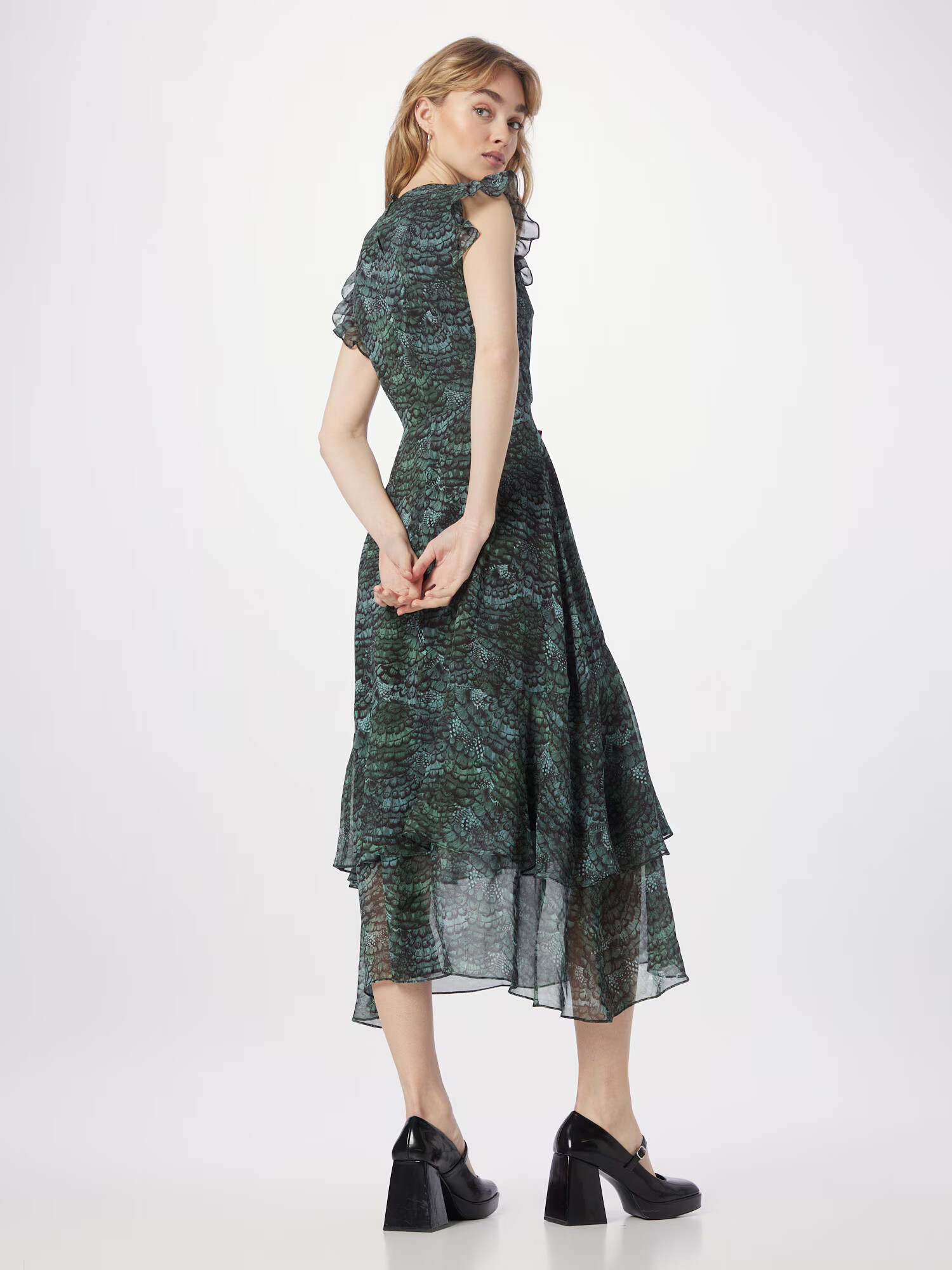 SCOTCH & SODA Rochie de cocktail verde / verde pin - Pled.ro