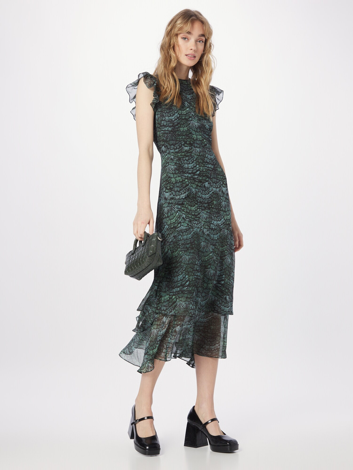 SCOTCH & SODA Rochie de cocktail verde / verde pin - Pled.ro