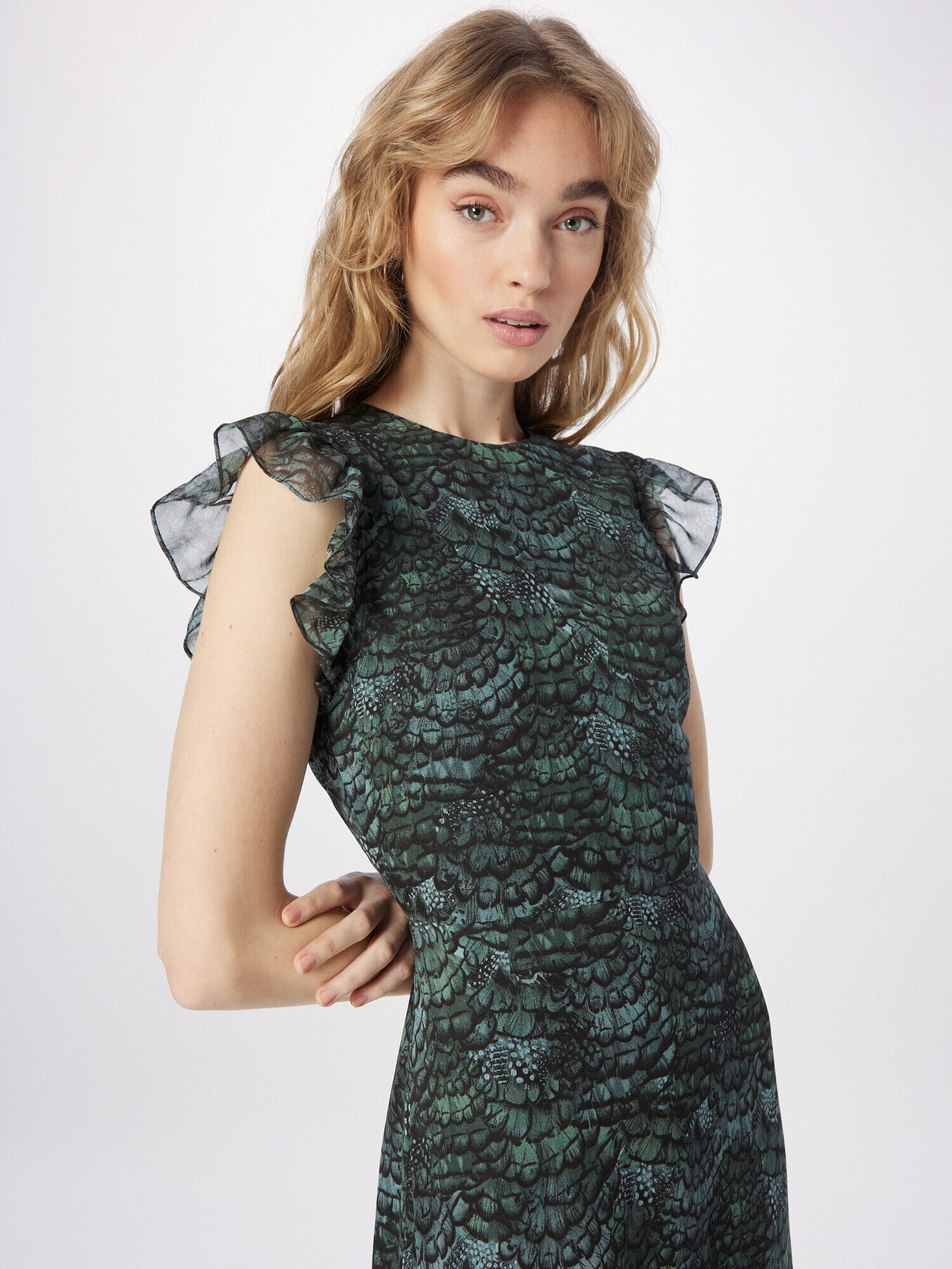 SCOTCH & SODA Rochie de cocktail verde / verde pin - Pled.ro