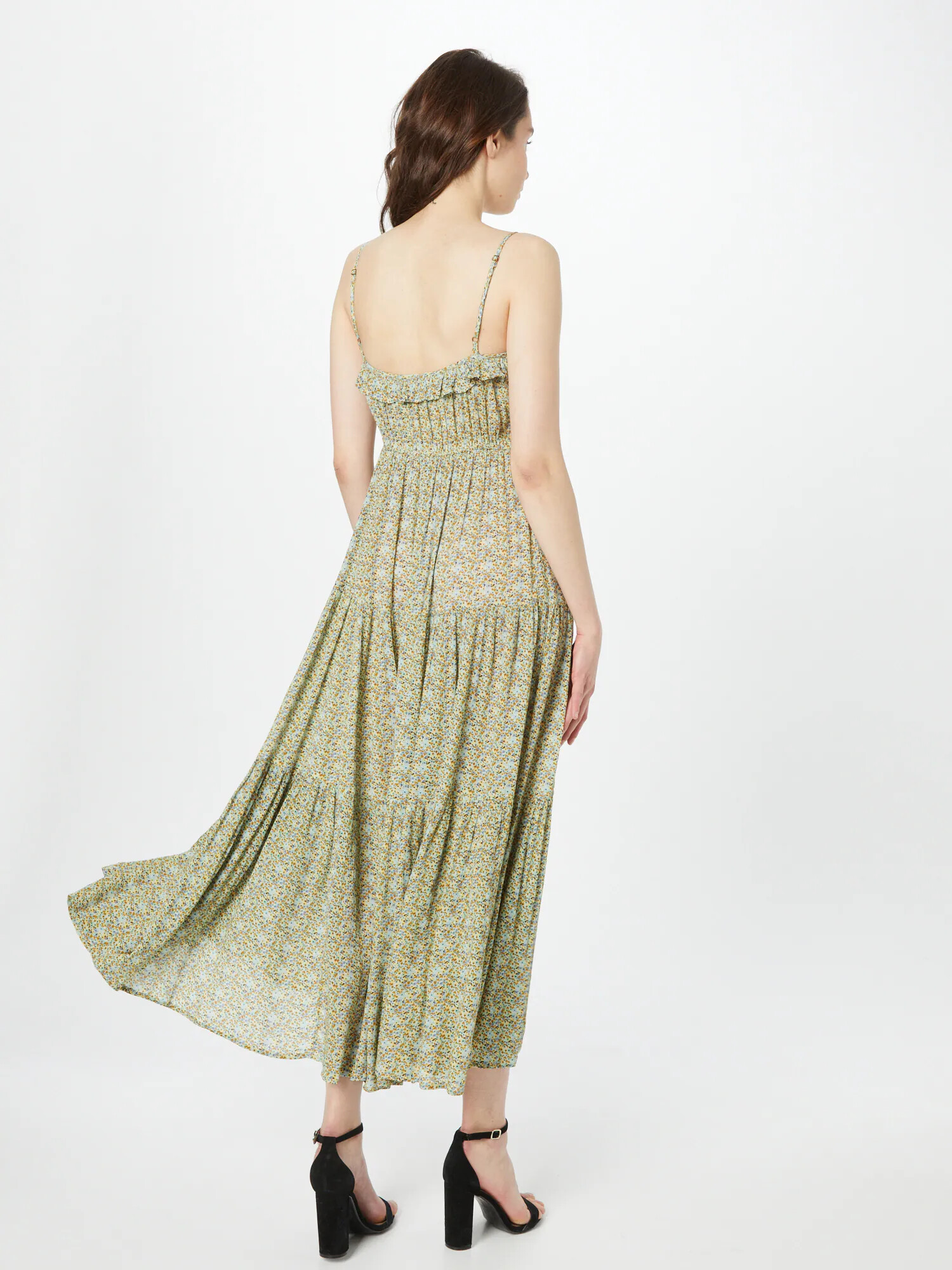 SCOTCH & SODA Rochie de vară albastru deschis / verde mentă / verde stuf / alb - Pled.ro