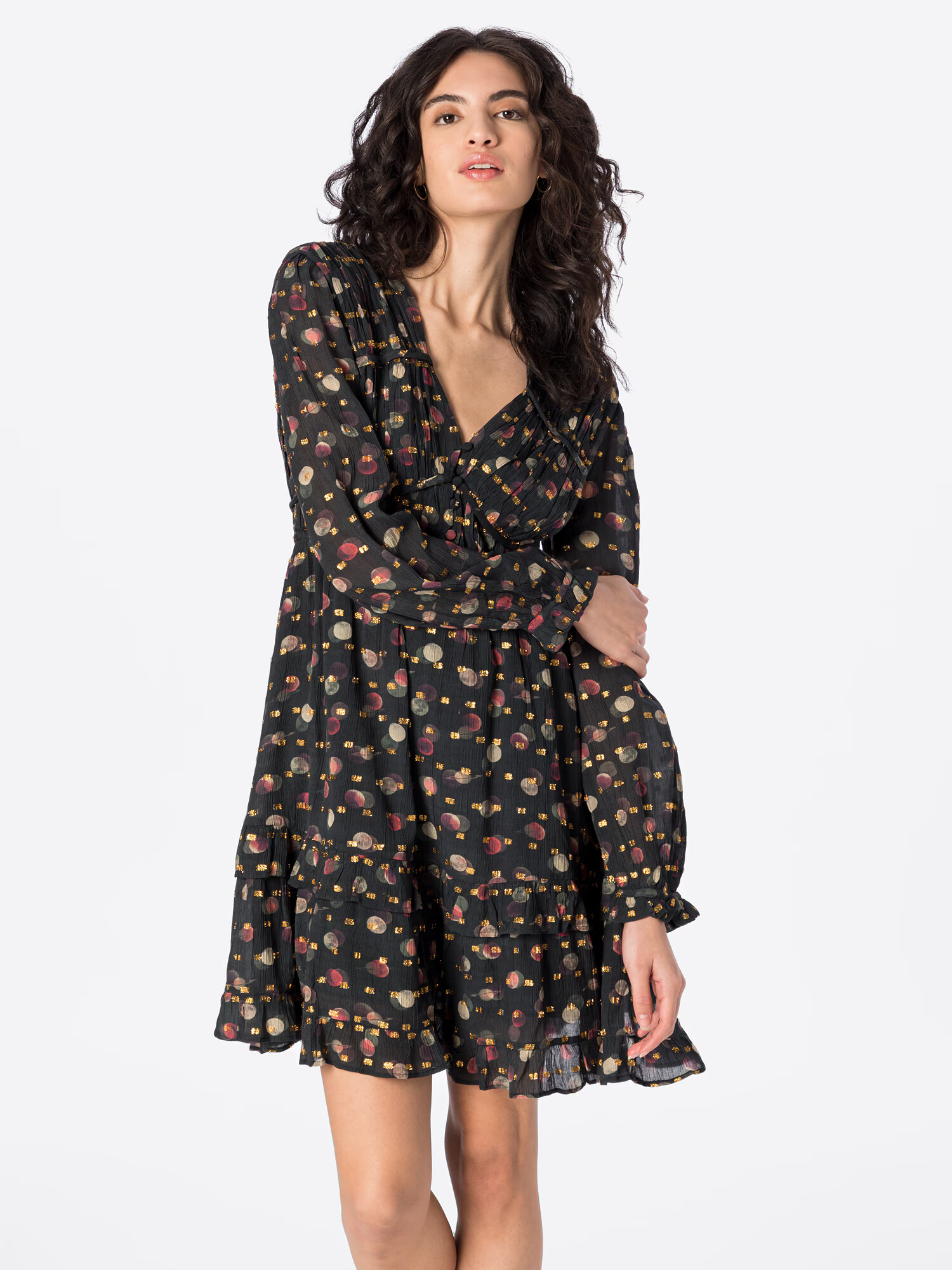 SCOTCH & SODA Rochie gri / lila / roz / negru - Pled.ro